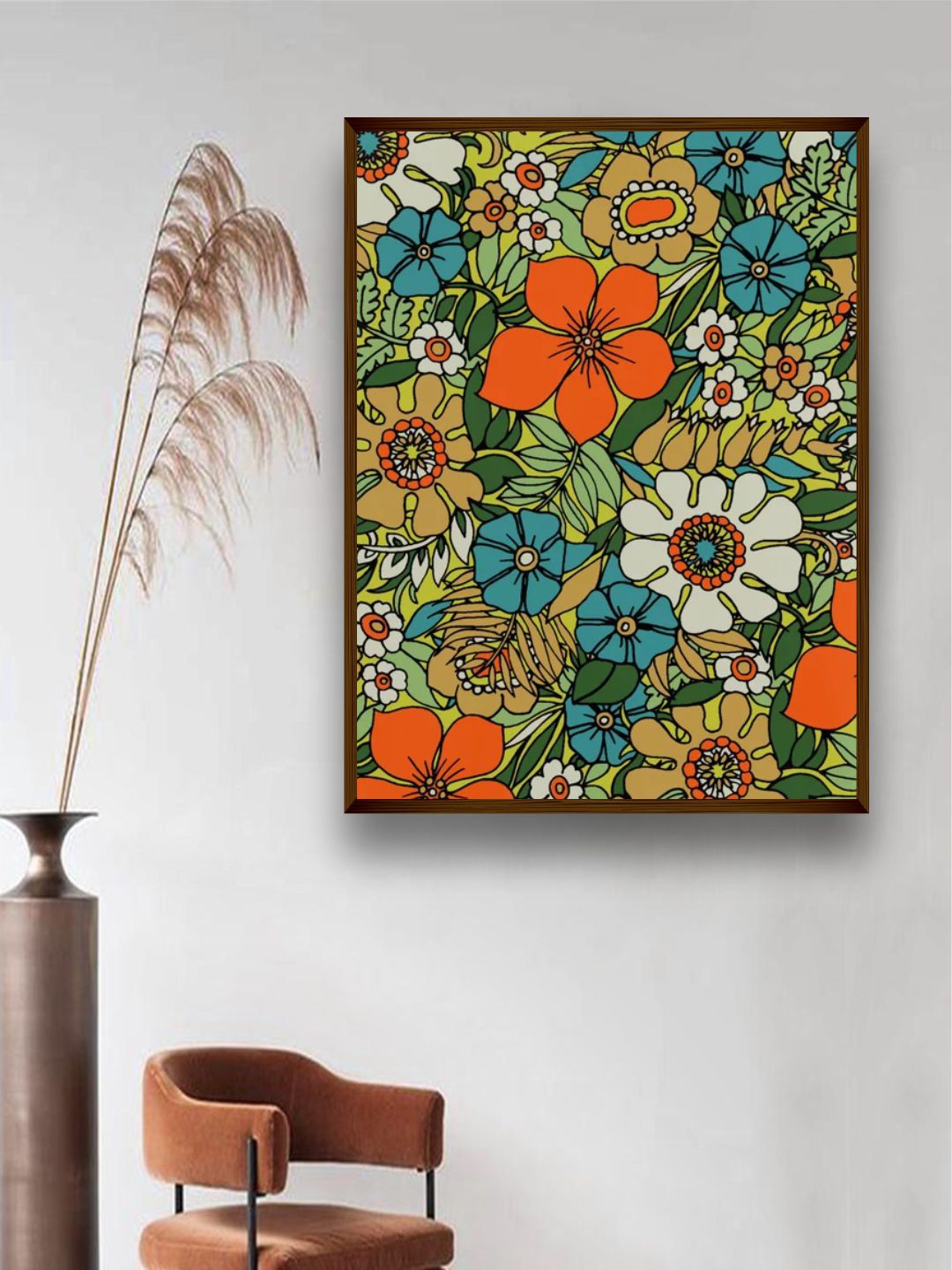 

The Art House Multicoloured Abstract Painting Wall Art, Multi