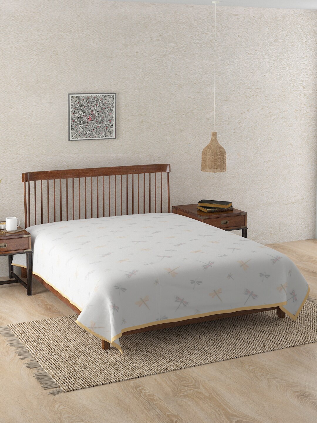 

Fabindia Multicoloured Summer Single Bed Dohar, Multi