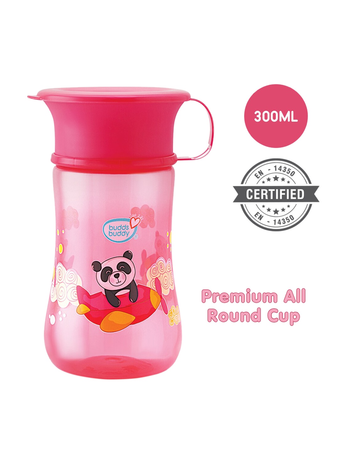 

BUDDSBUDDY Pink All Round Cup 300 ml