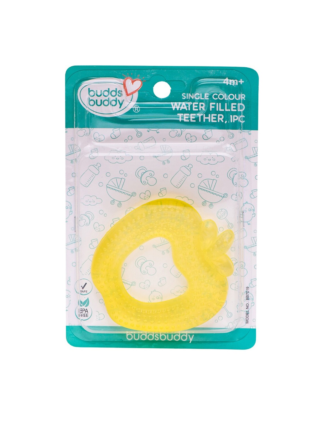 

BUDDSBUDDY Set of 3 BPA Free Multi Texture Water Filled Teether
