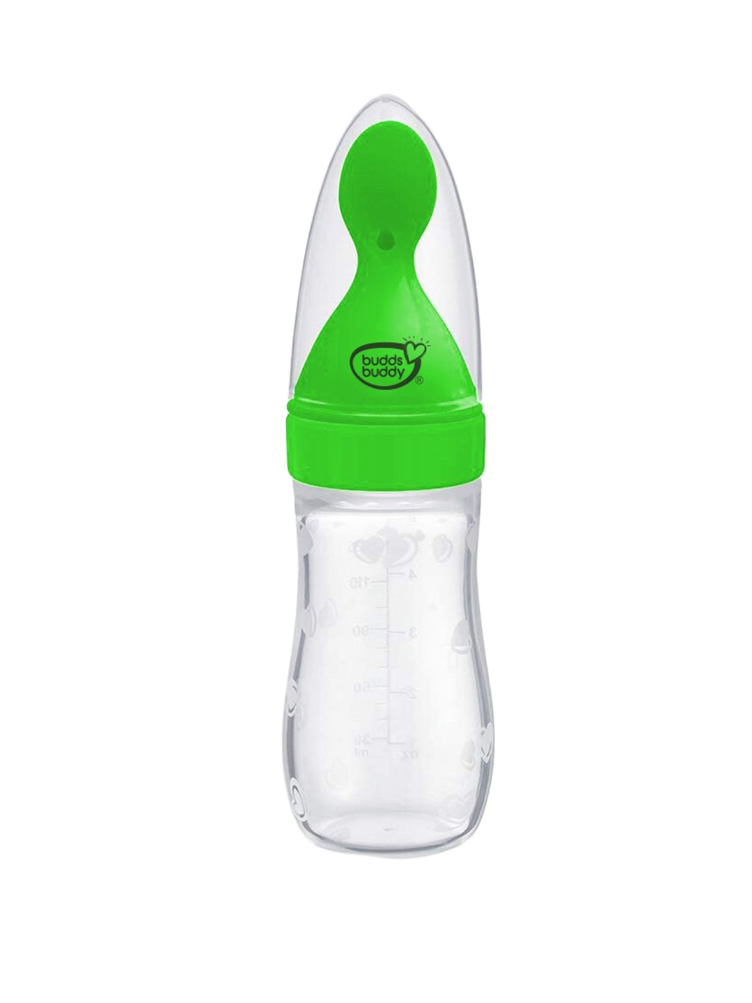 

BUDDSBUDDY Green Squeezy Silicone Cereal Feeder 125ml