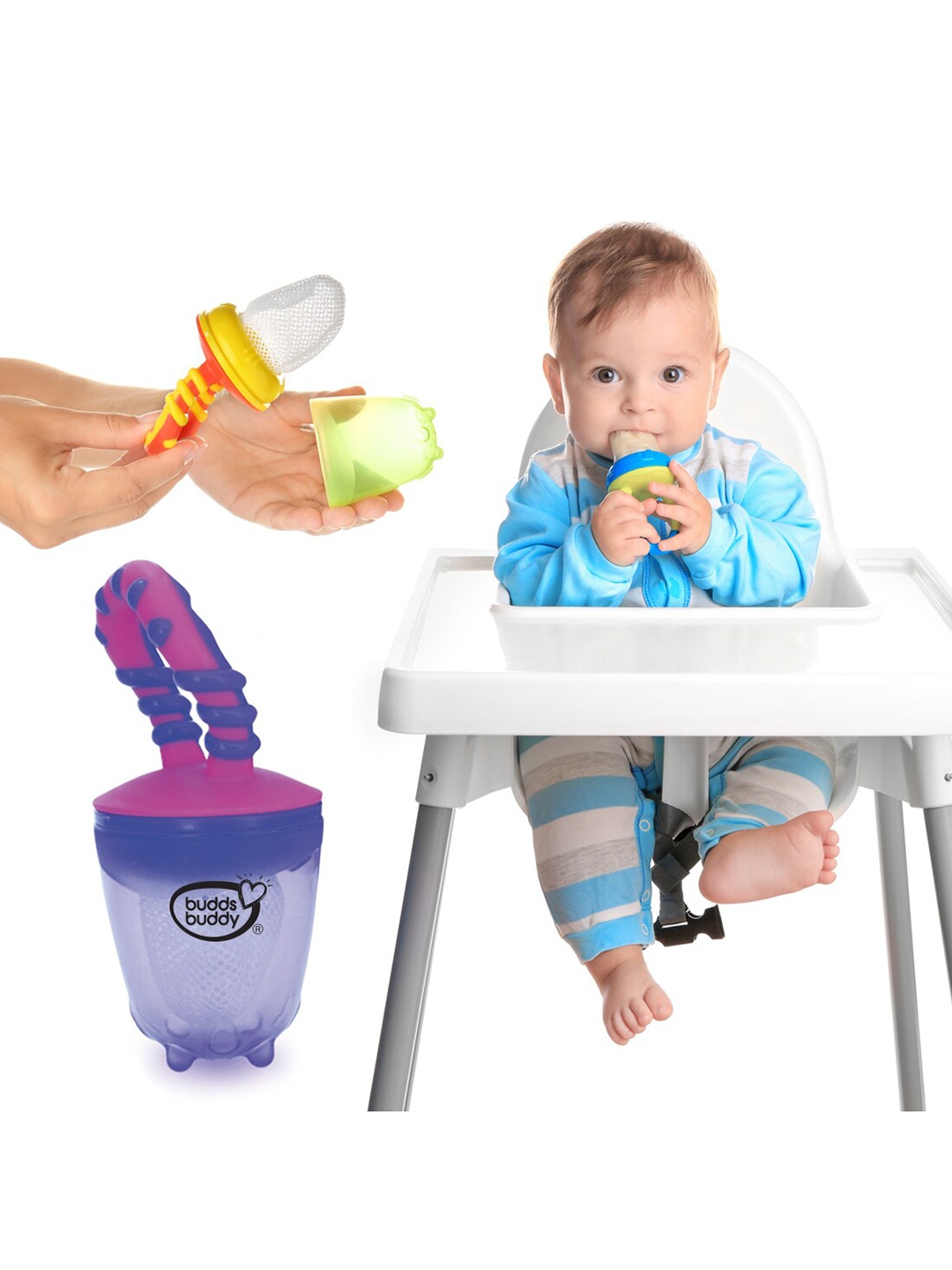 

BUDDSBUDDY Yellow Fruit & Food Nibbler