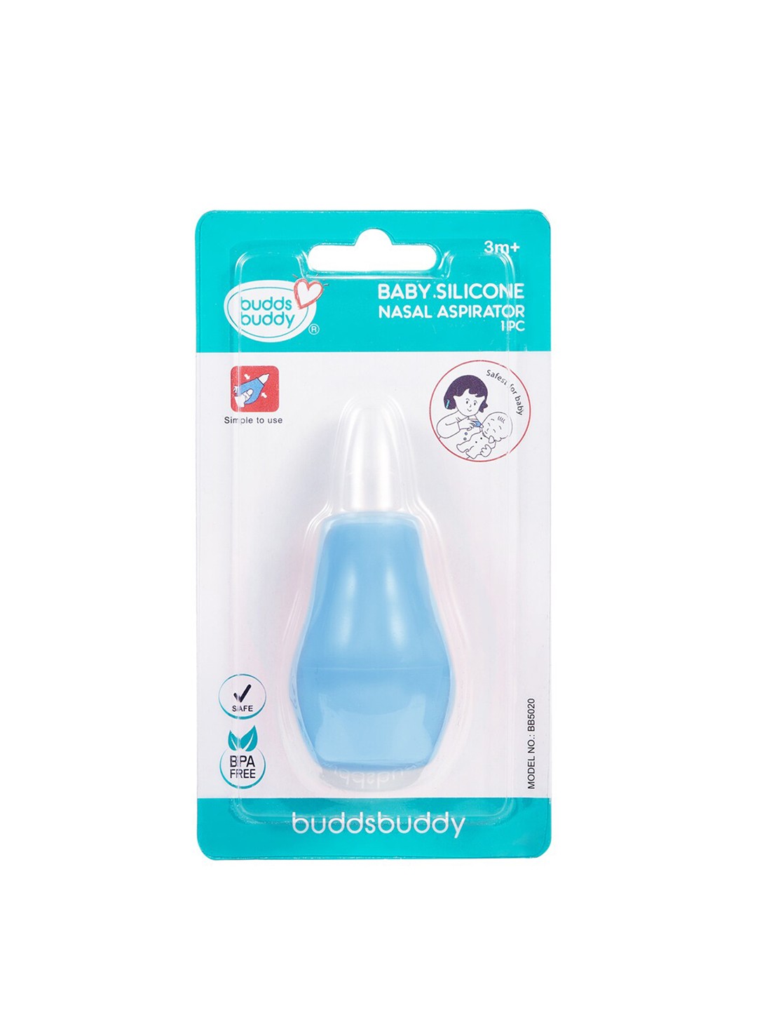 

BUDDSBUDDY Kids Blue Nasal Aspirator