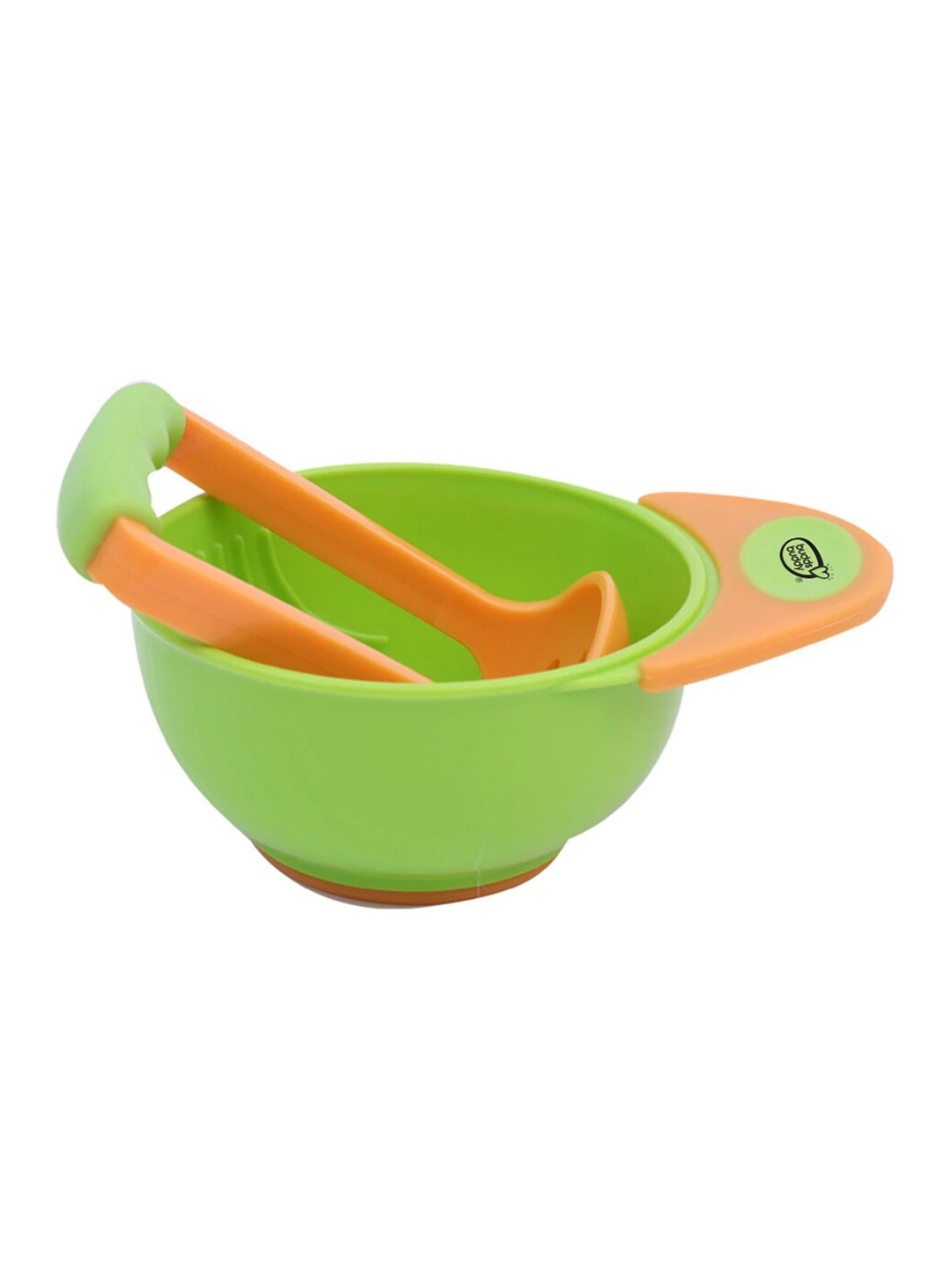 

BUDDSBUDDY Green Food Feeding Bowl & Masher