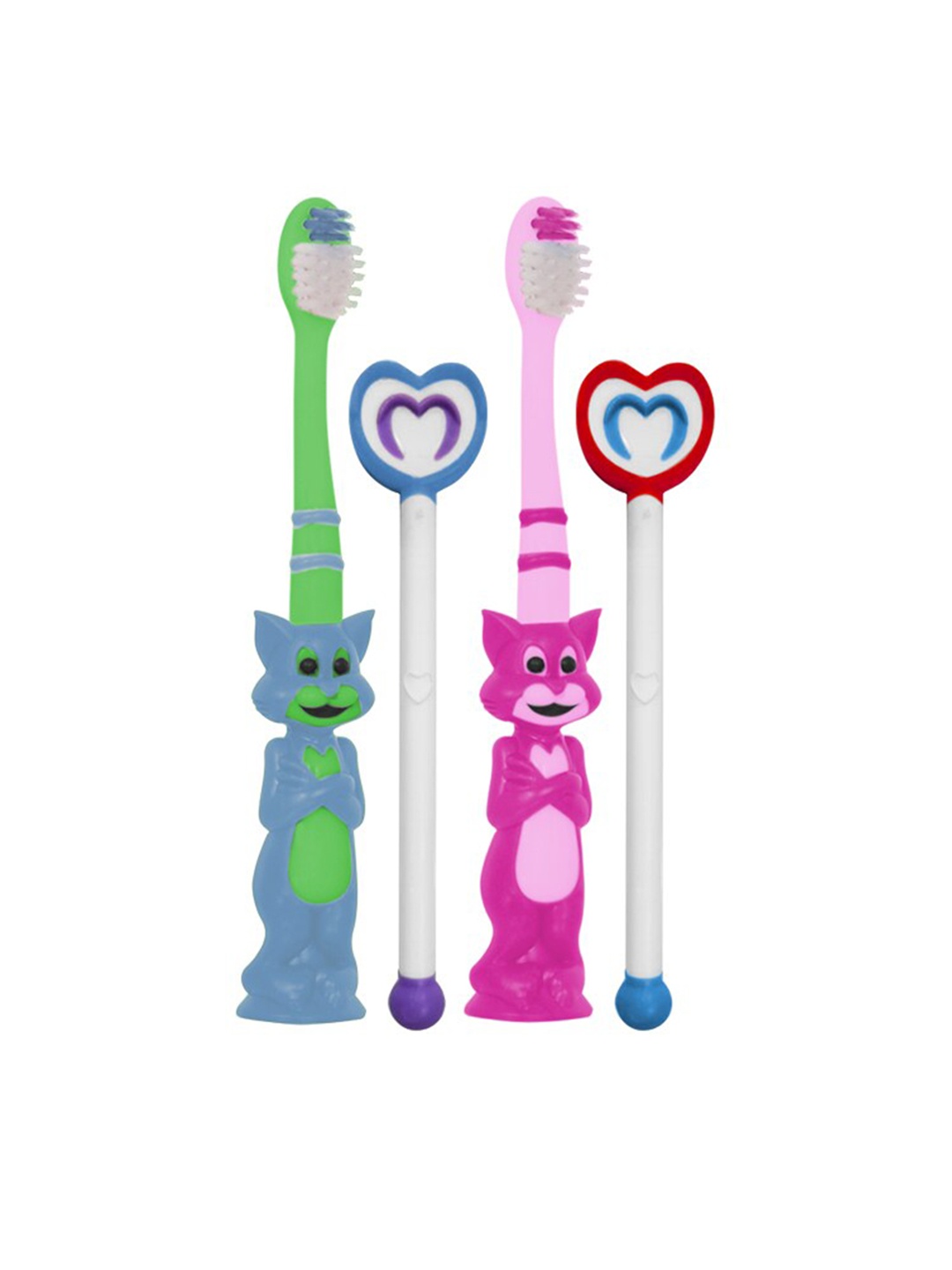

BUDDSBUDDY Kids Multicolored Oral Care Set, Multi