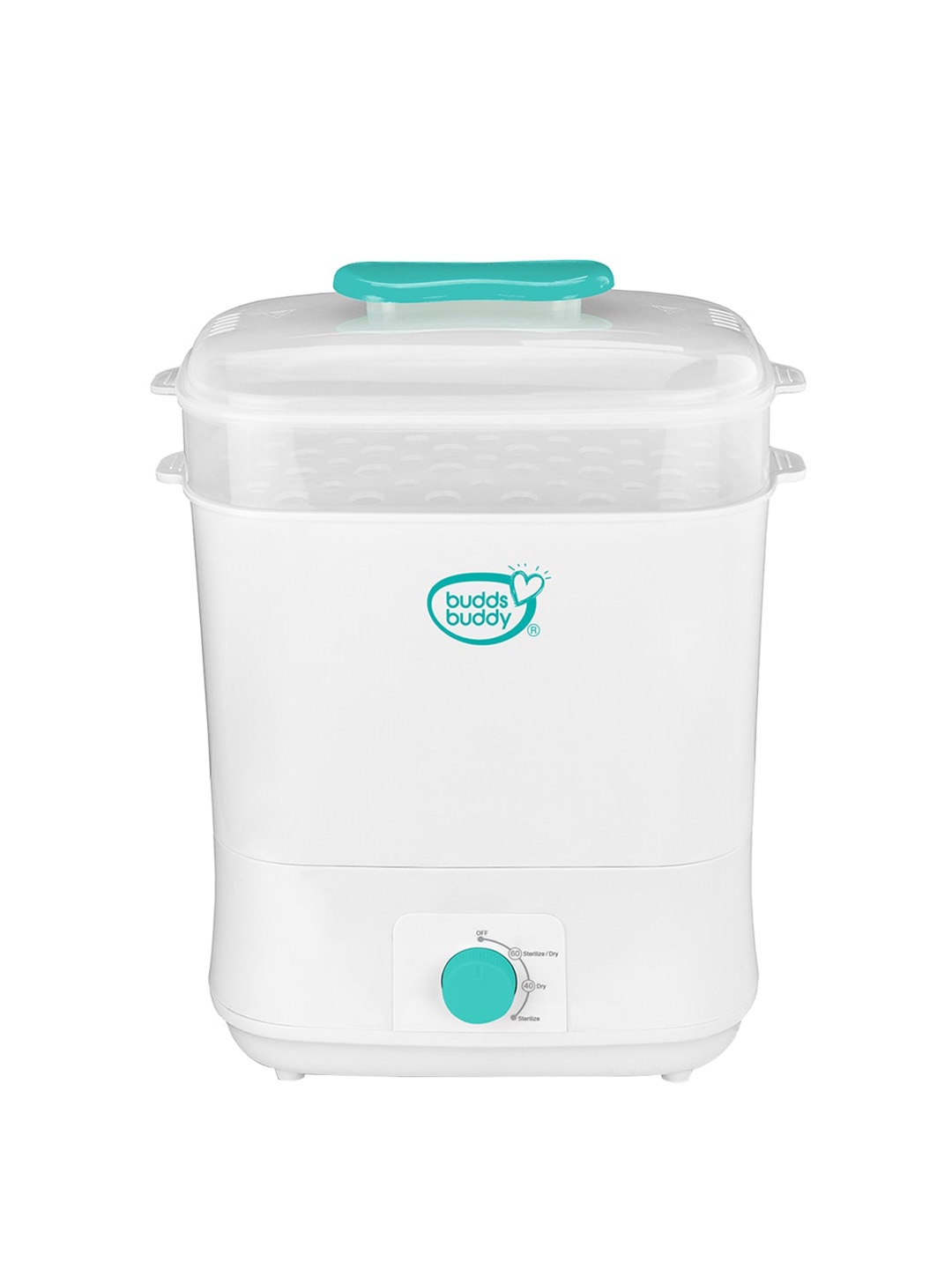

BUDDSBUDDY White 3 in 1 Electric Steam Steriliser With Dryer