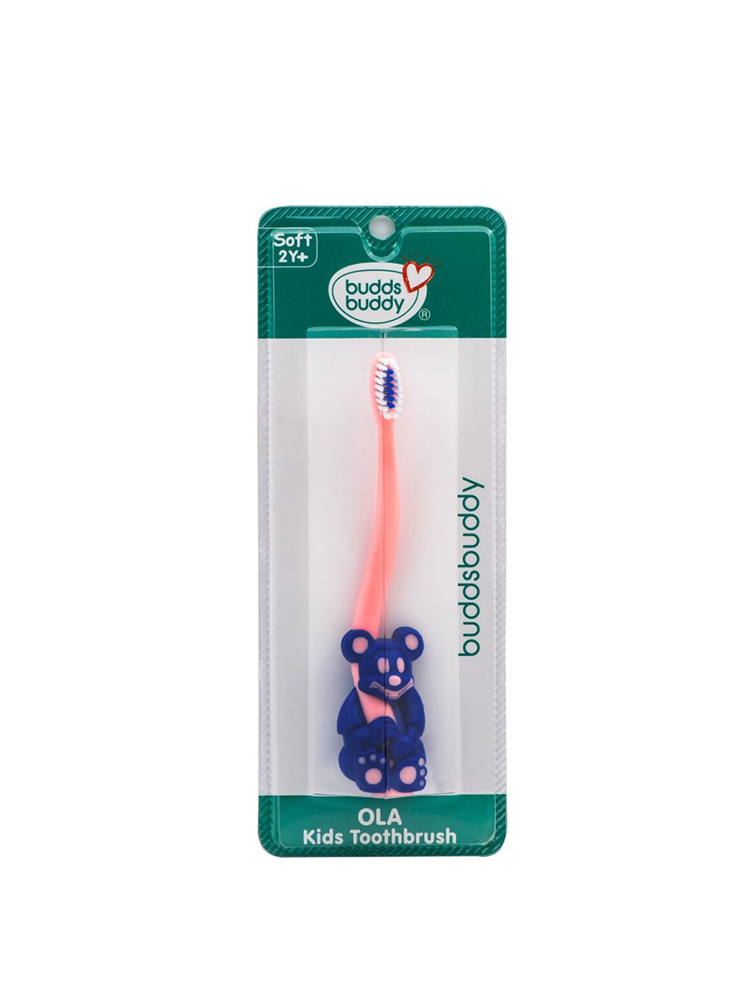 

BUDDSBUDDY Kids Multicolored Set of 4 Soft Bristles Tooth brush, Multi