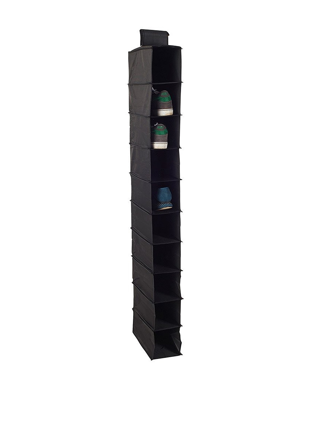 

howards storage world Black 10-Pocket Wardrobe Shoe Organiser