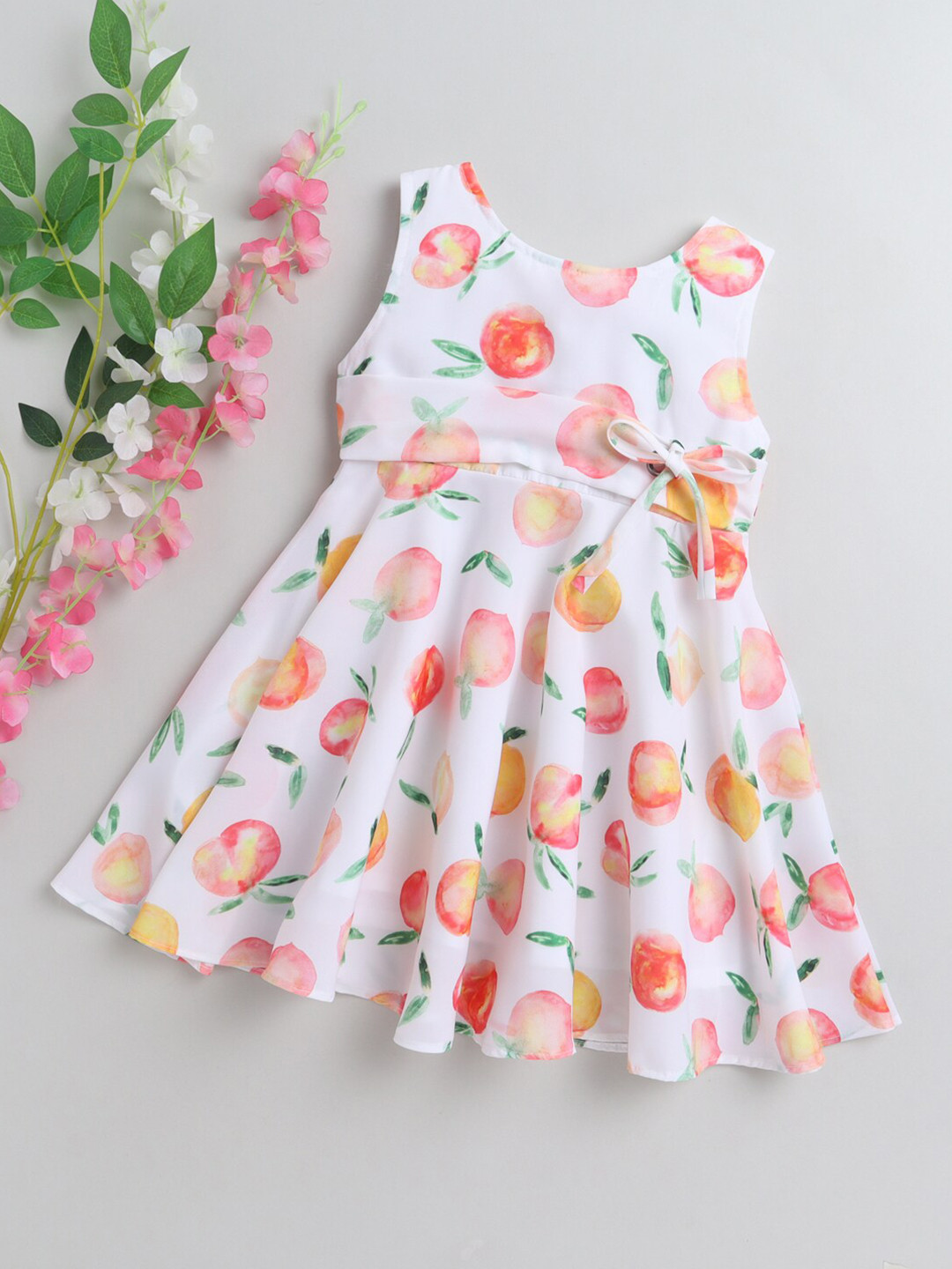 

The Magic Wand Yellow Crepe Dress