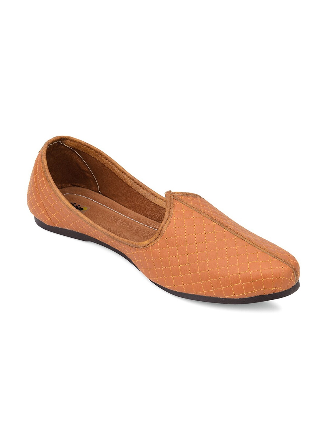 

Hulya Men Tan Textured Slip-On Sneakers