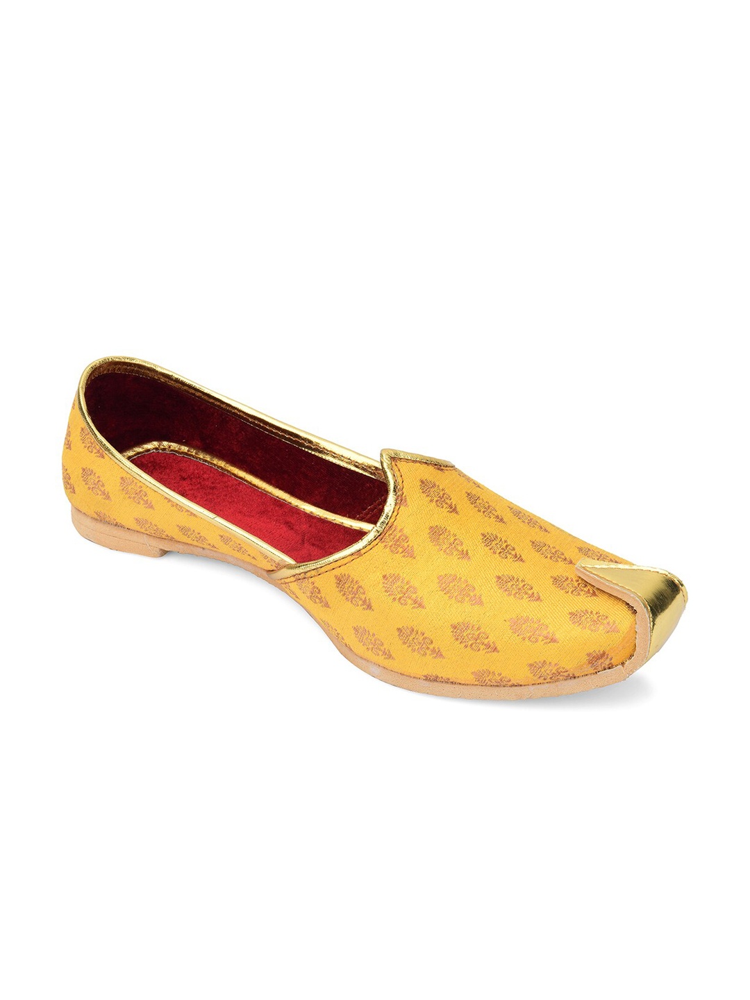 

Hulya Men Yellow Printed Fashion