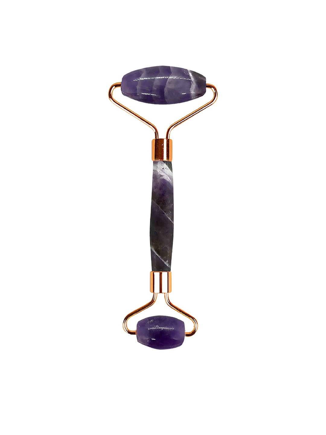 

LOVE EARTH Amethyst Double Sided Face Roller Massage Tool - Purple