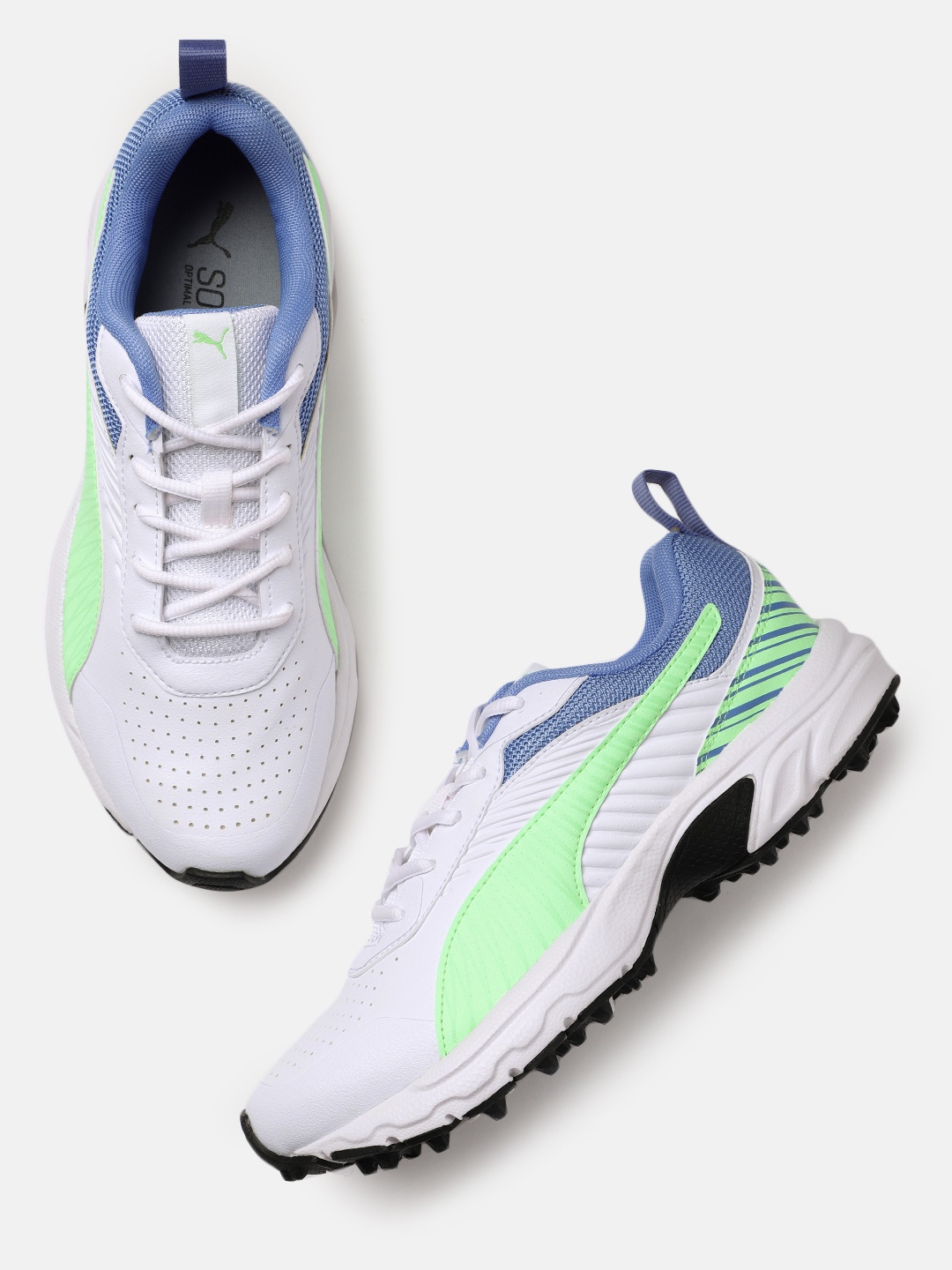 

Puma Men White Cricket Active Shoes