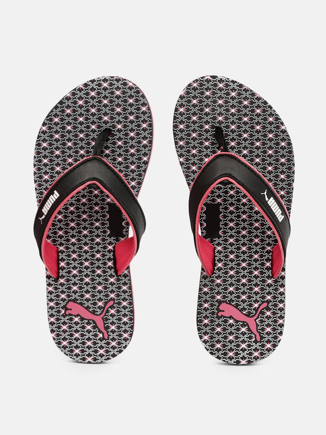 

Puma Unisex Black Mia Thong Flip-Flops