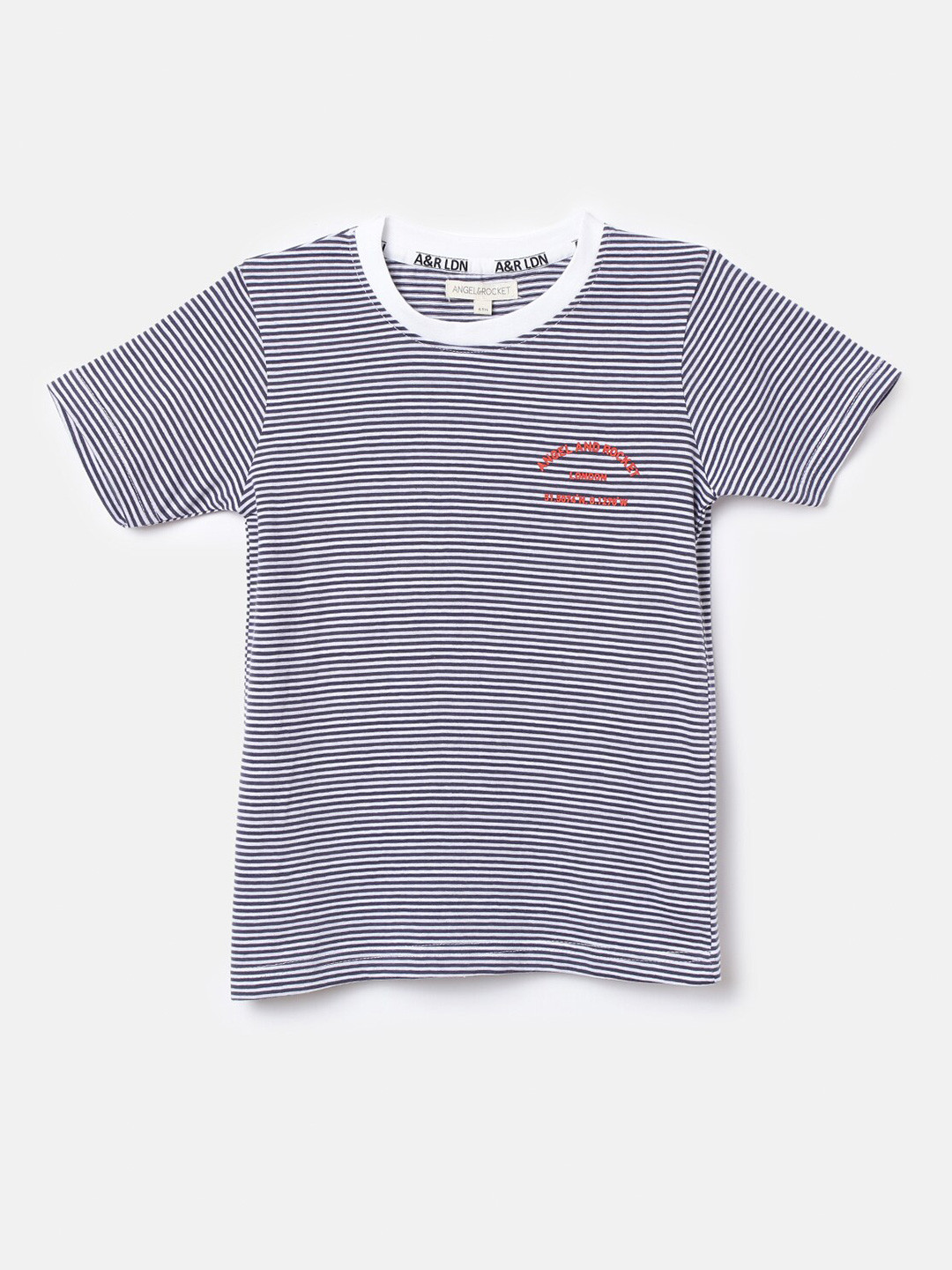 

Angel & Rocket Boys Blue Striped T-shirt