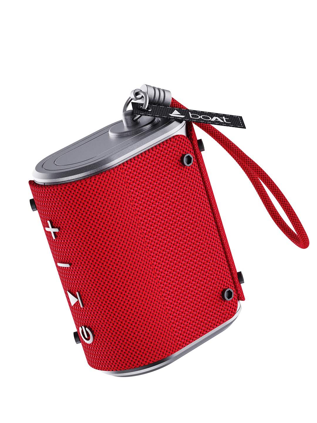 

boAt Stone Red Grenade M 5W Portable Bluetooth Speaker with Google Assistant