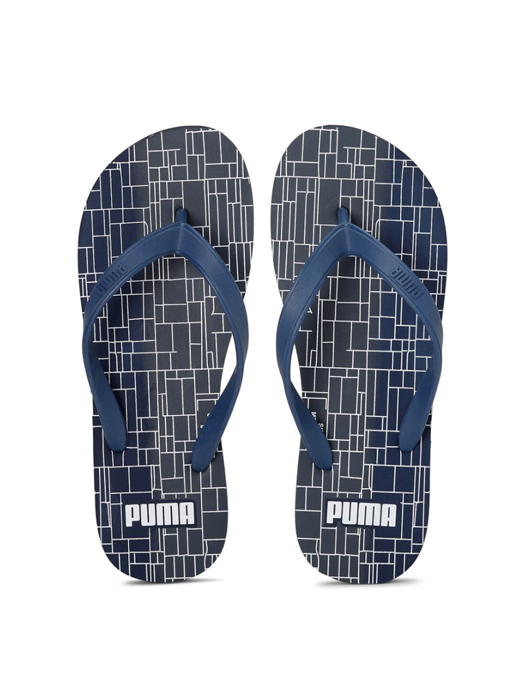 

Puma Unisex Blue Flip Flops