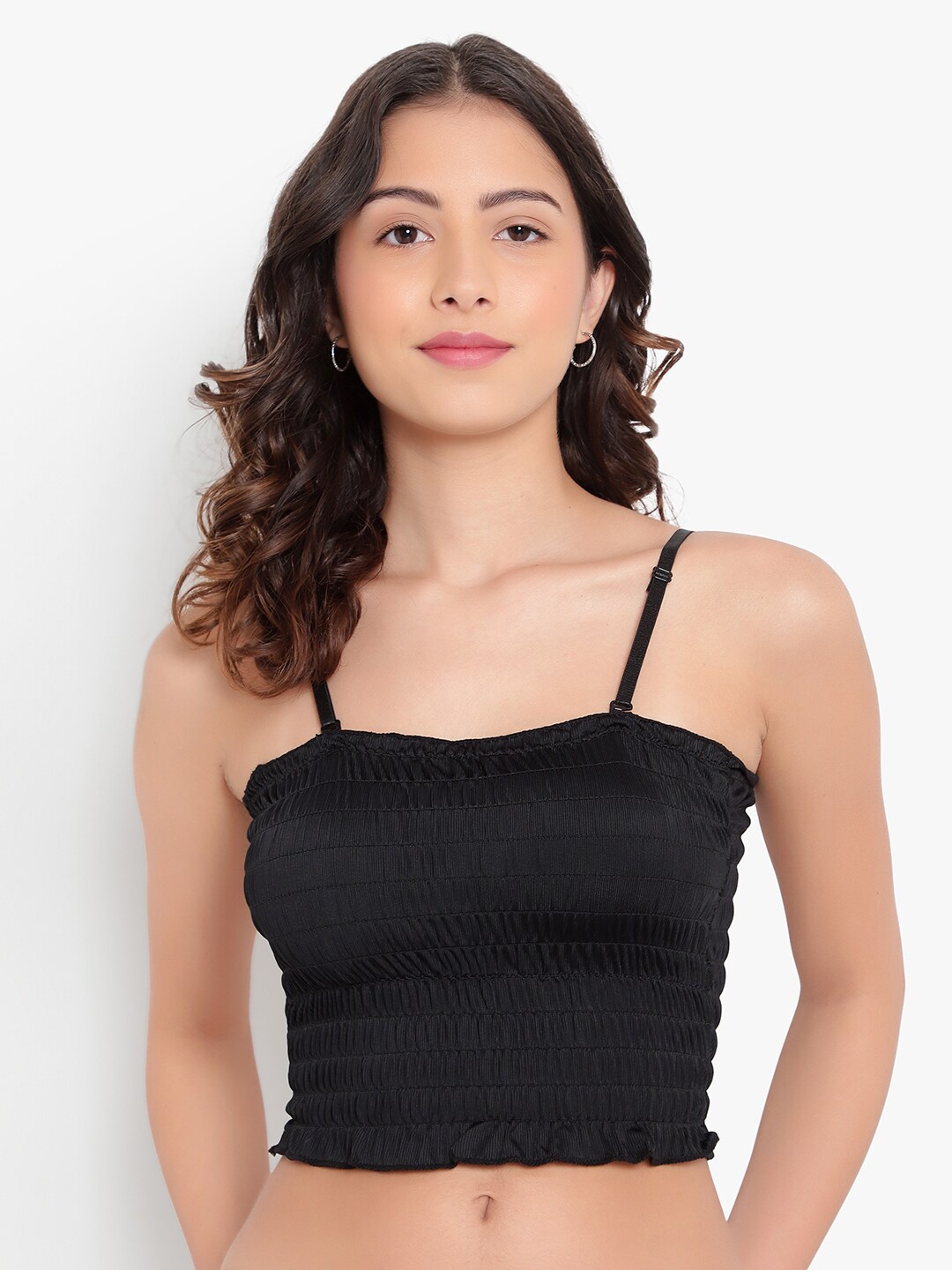 

PARKHA Black Bralette Bra