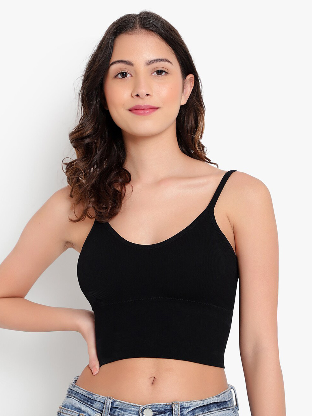 

PARKHA Black Bralette Bra