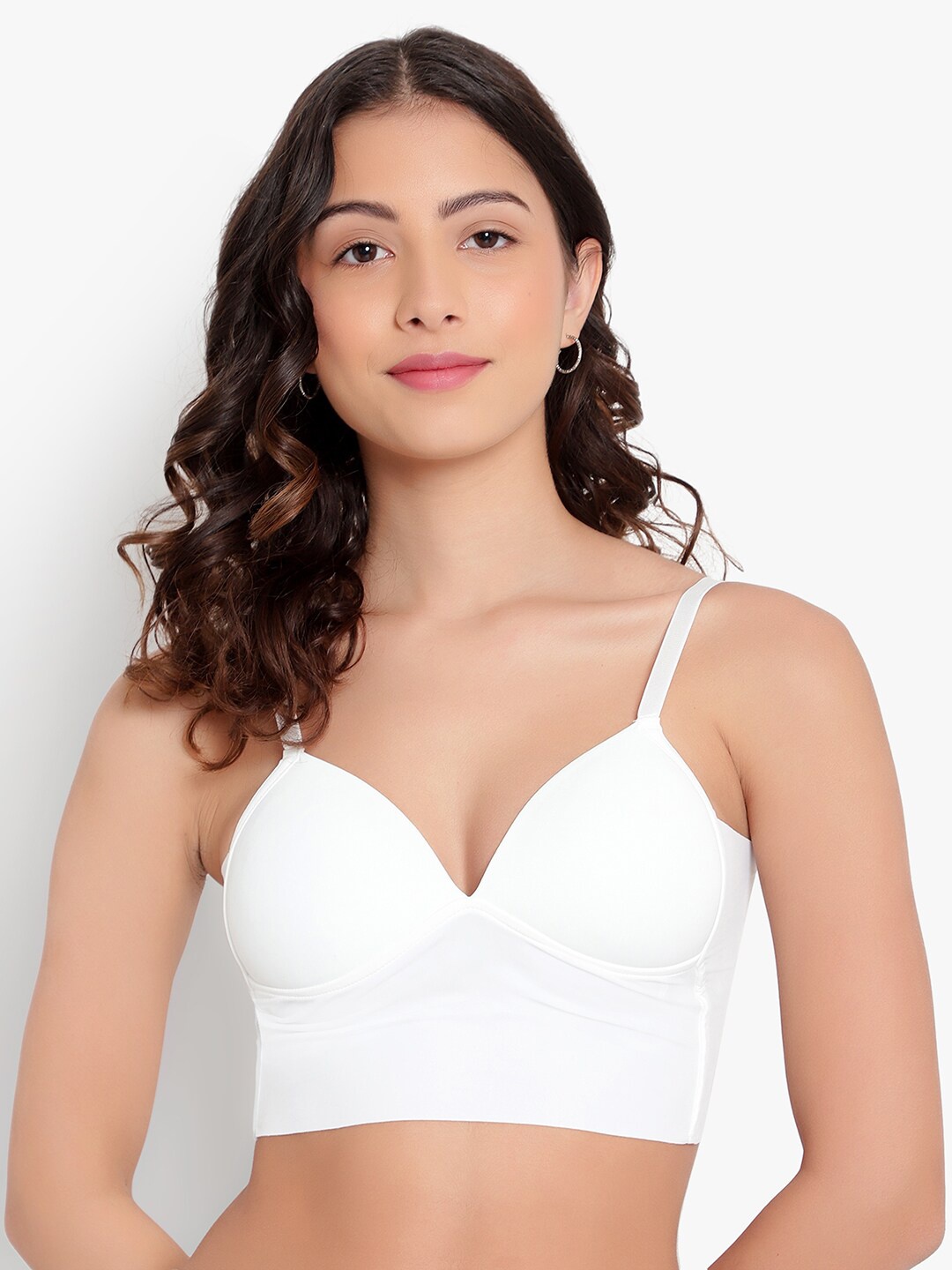

PARKHA White Bra Lightly Padded