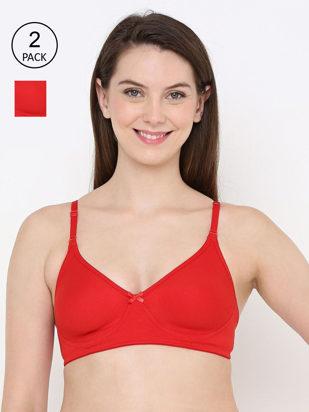 

Berrys Intimatess Red Pack of 2 Everyday Bras