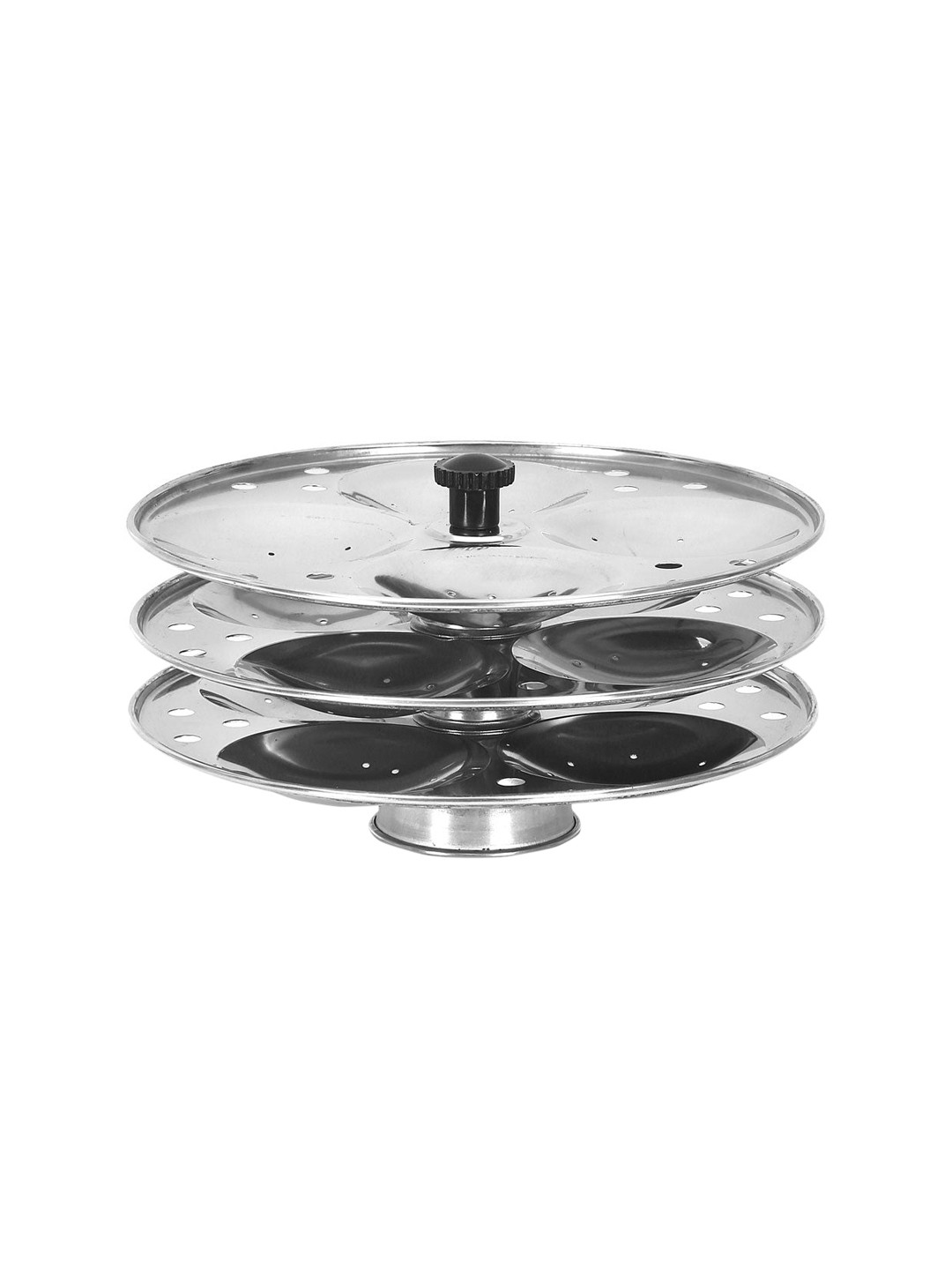 

Athome by Nilkamal Stainless Steel 3 Plate Idli Stand