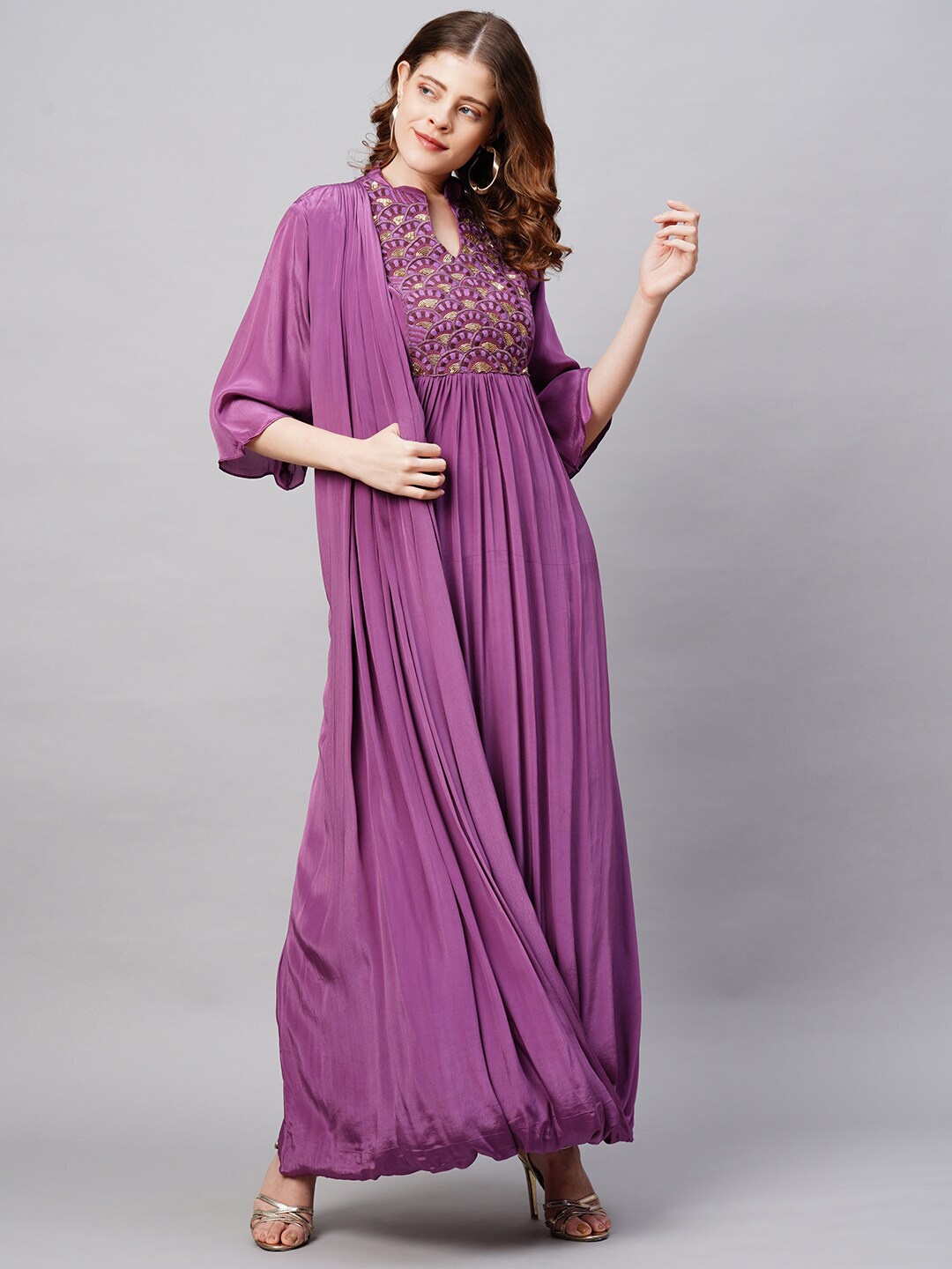 

Envy Me by FASHOR Purple Crepe Maxi Dress