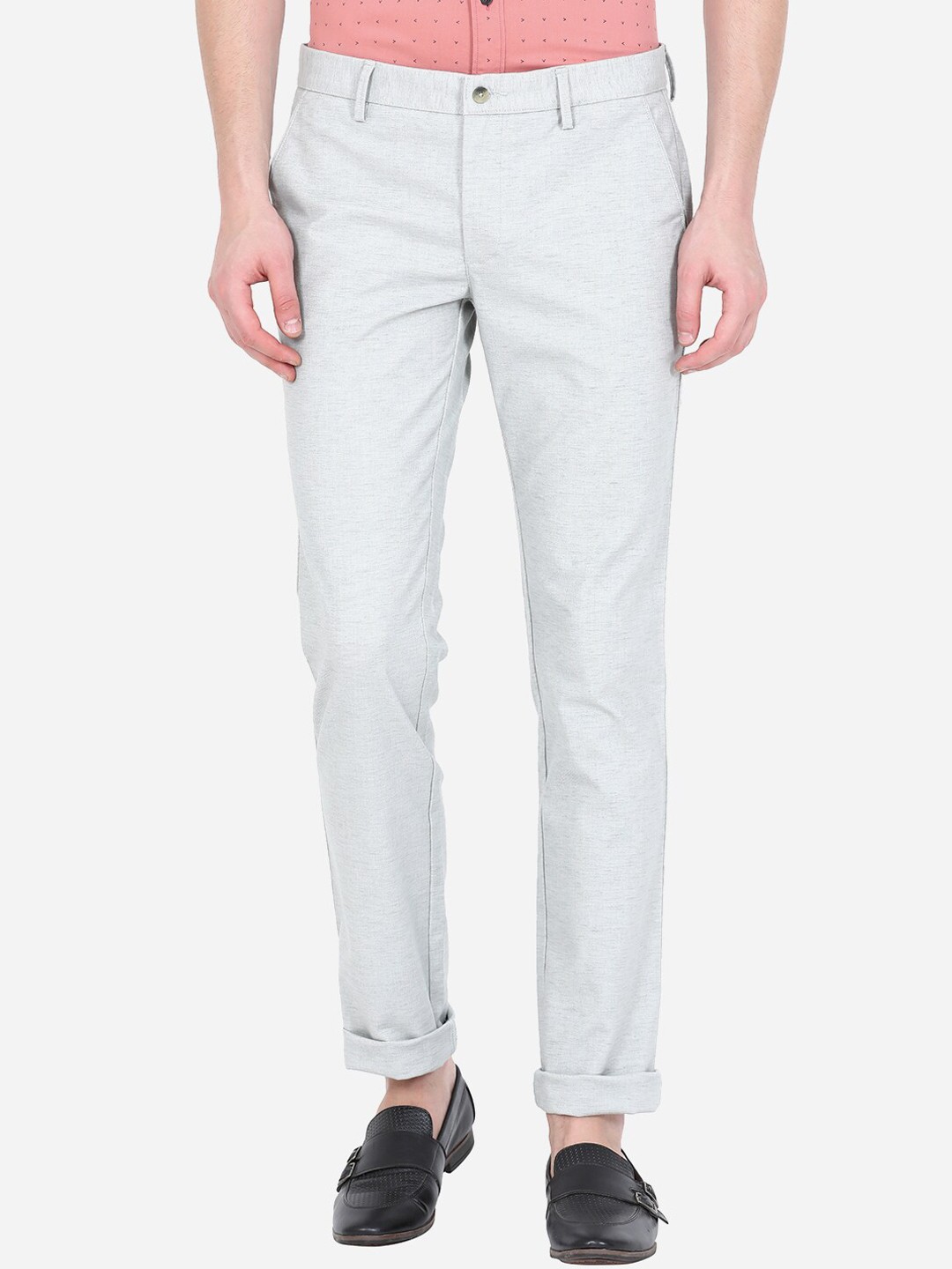 

Greenfibre Men Blue Skinny Fit Trousers