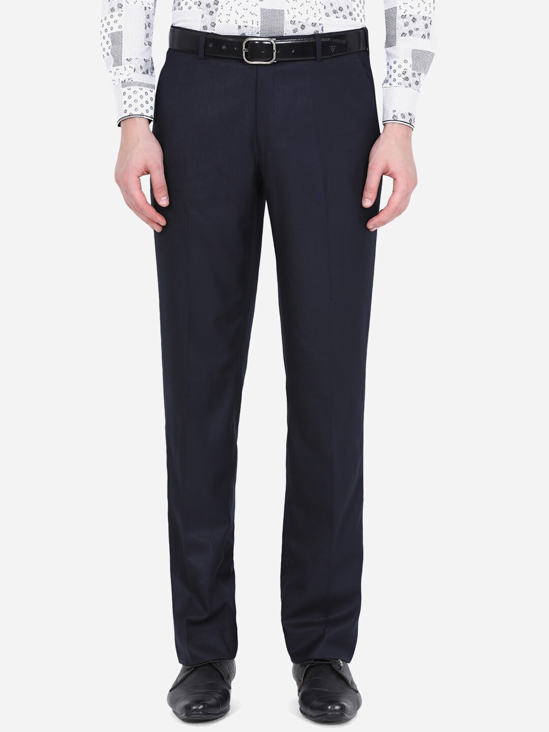 

Greenfibre Men Blue Trousers