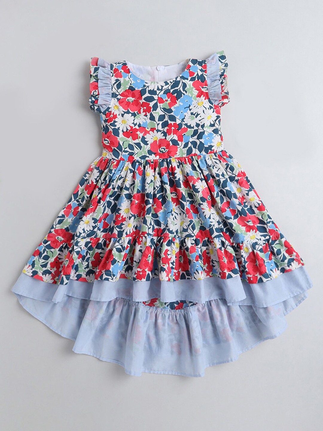 

Hopscotch Multicoloured Floral Dress, Multi