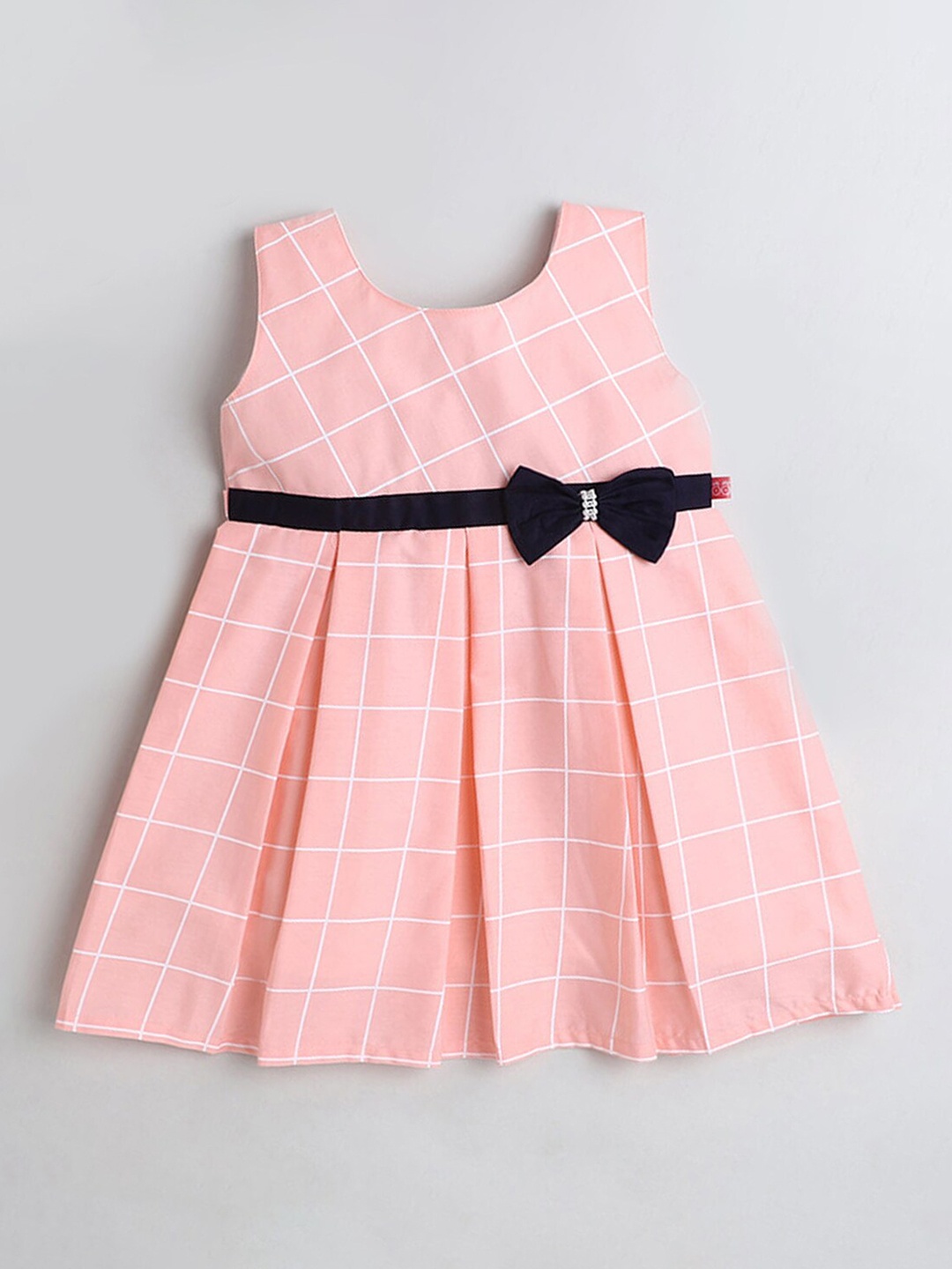 

Hopscotch Pink Checked Dress