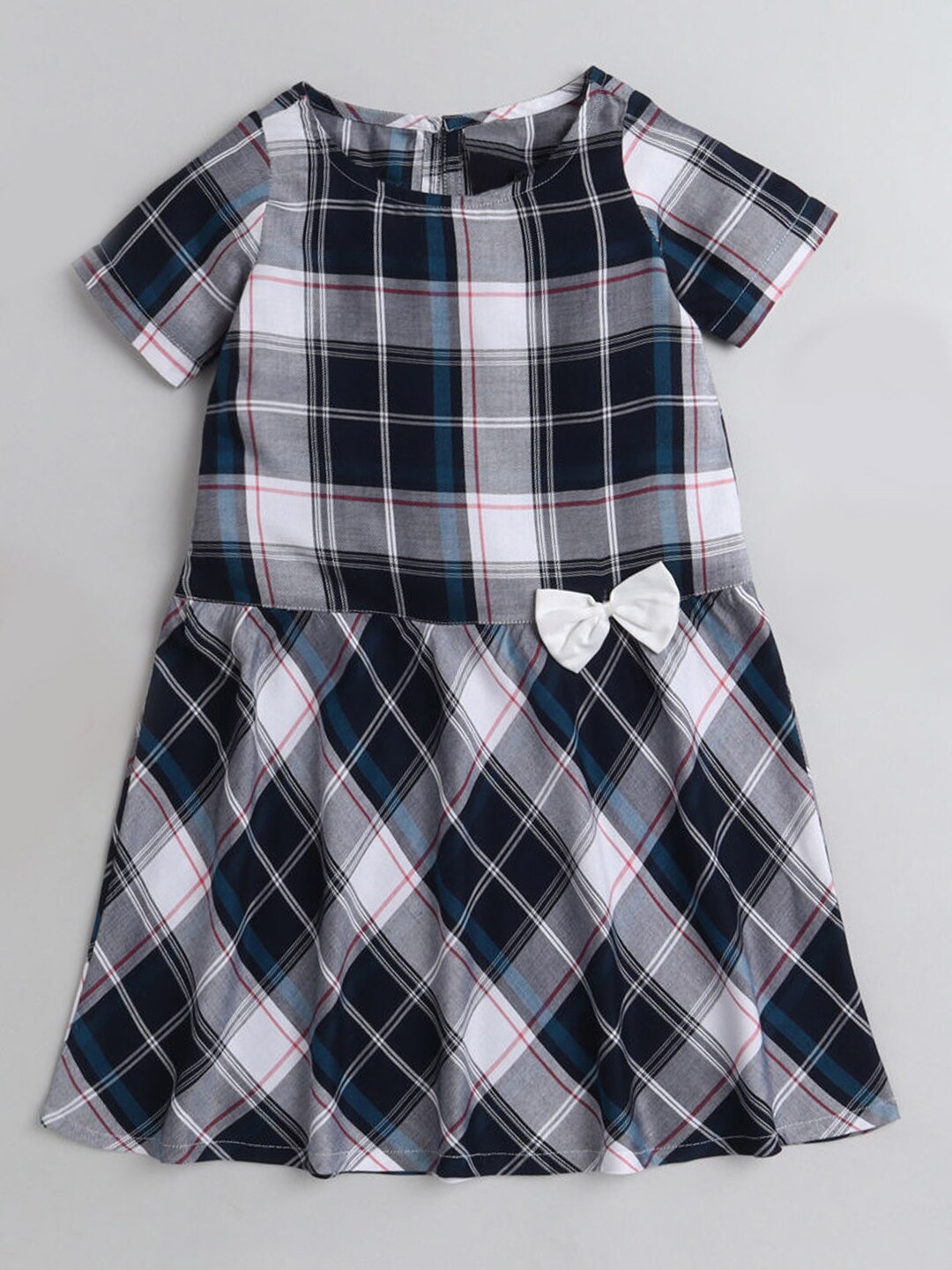 

Hopscotch Blue Checked Dress