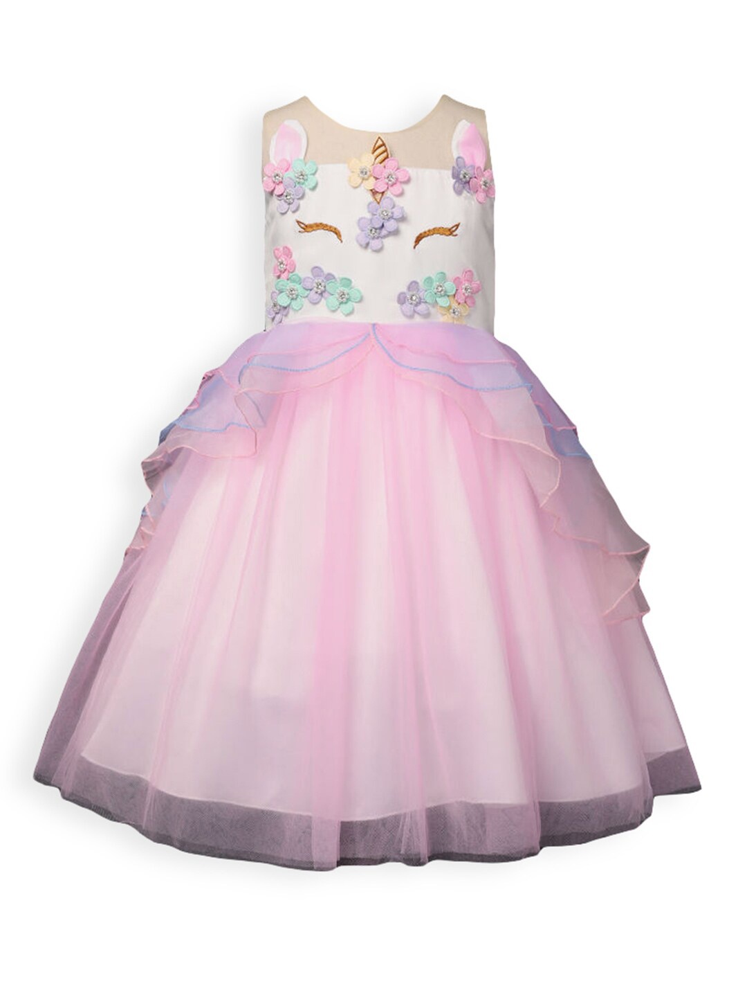 

Hopscotch Pink A-Line Dress