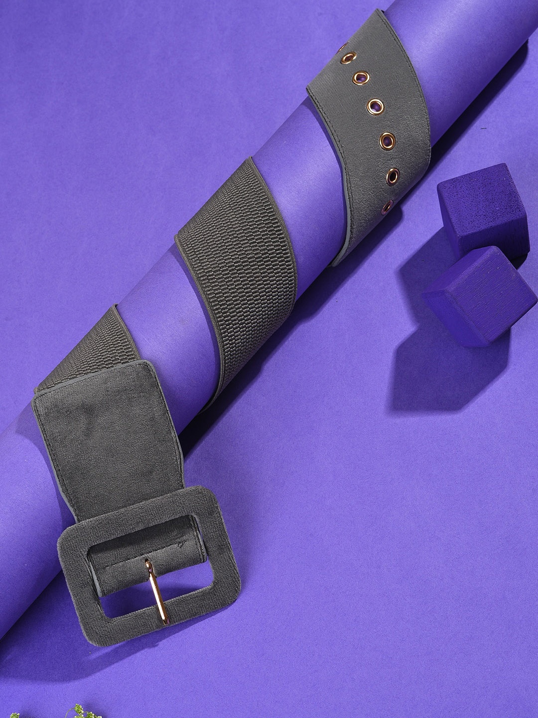 

HAUTE SAUCE by Campus Sutra Women Grey Belt