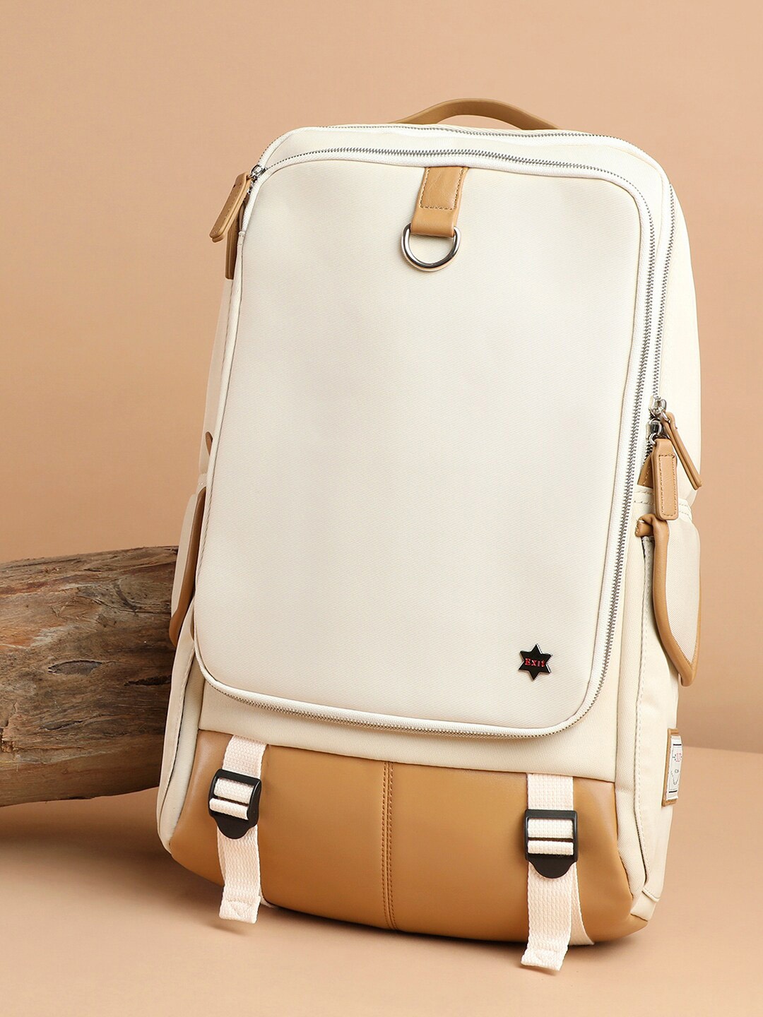 

HAUTE SAUCE by Campus Sutra Women White Backpack
