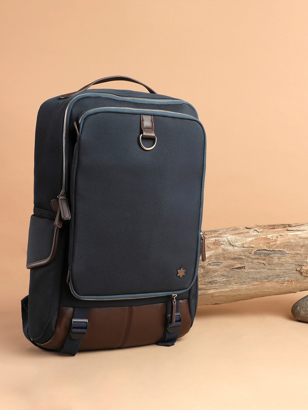 

HAUTE SAUCE by Campus Sutra Women Blue Backpack