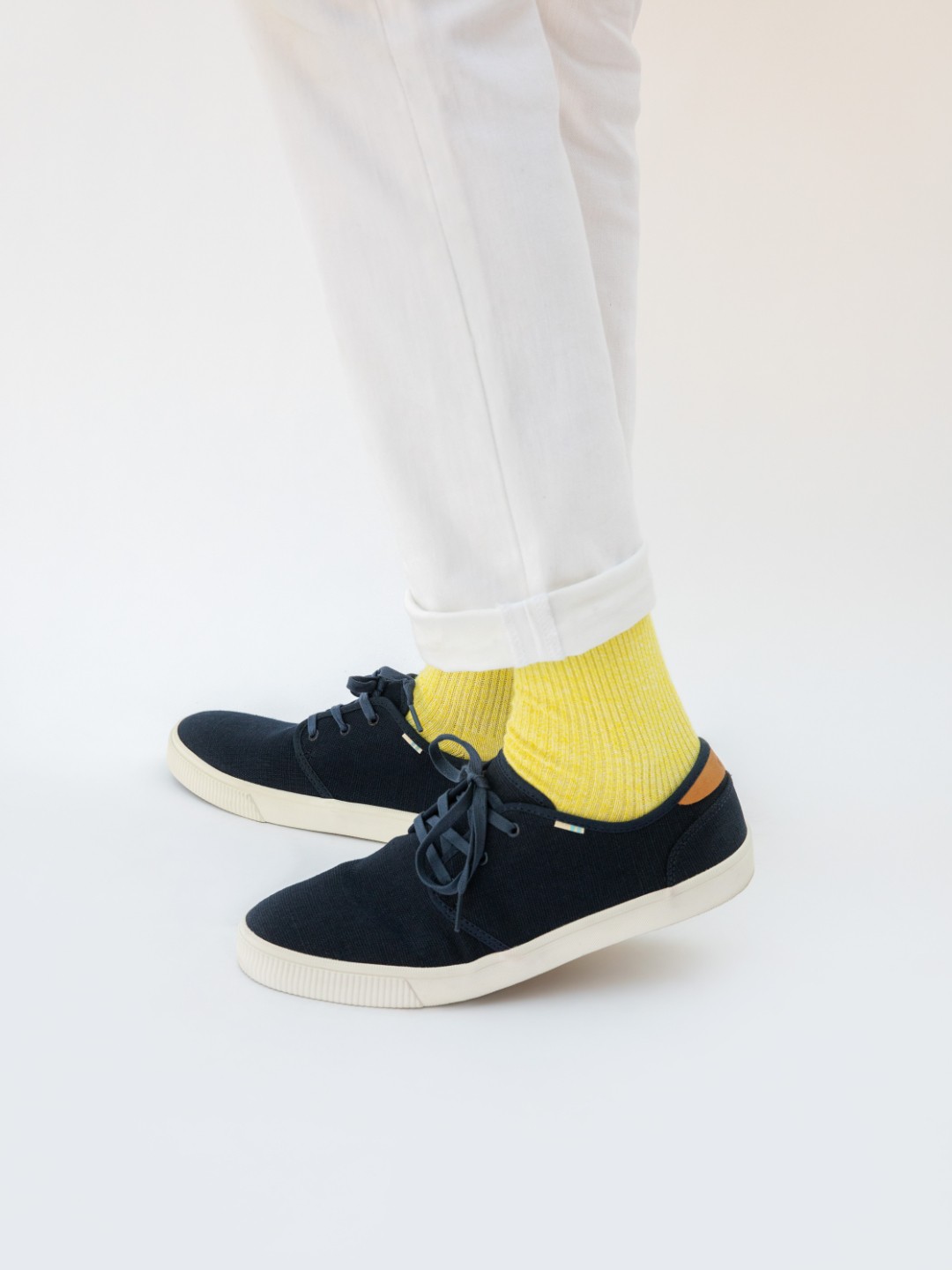 

TOMS Men Carlo Heritage Canvas Sneakers, Navy blue