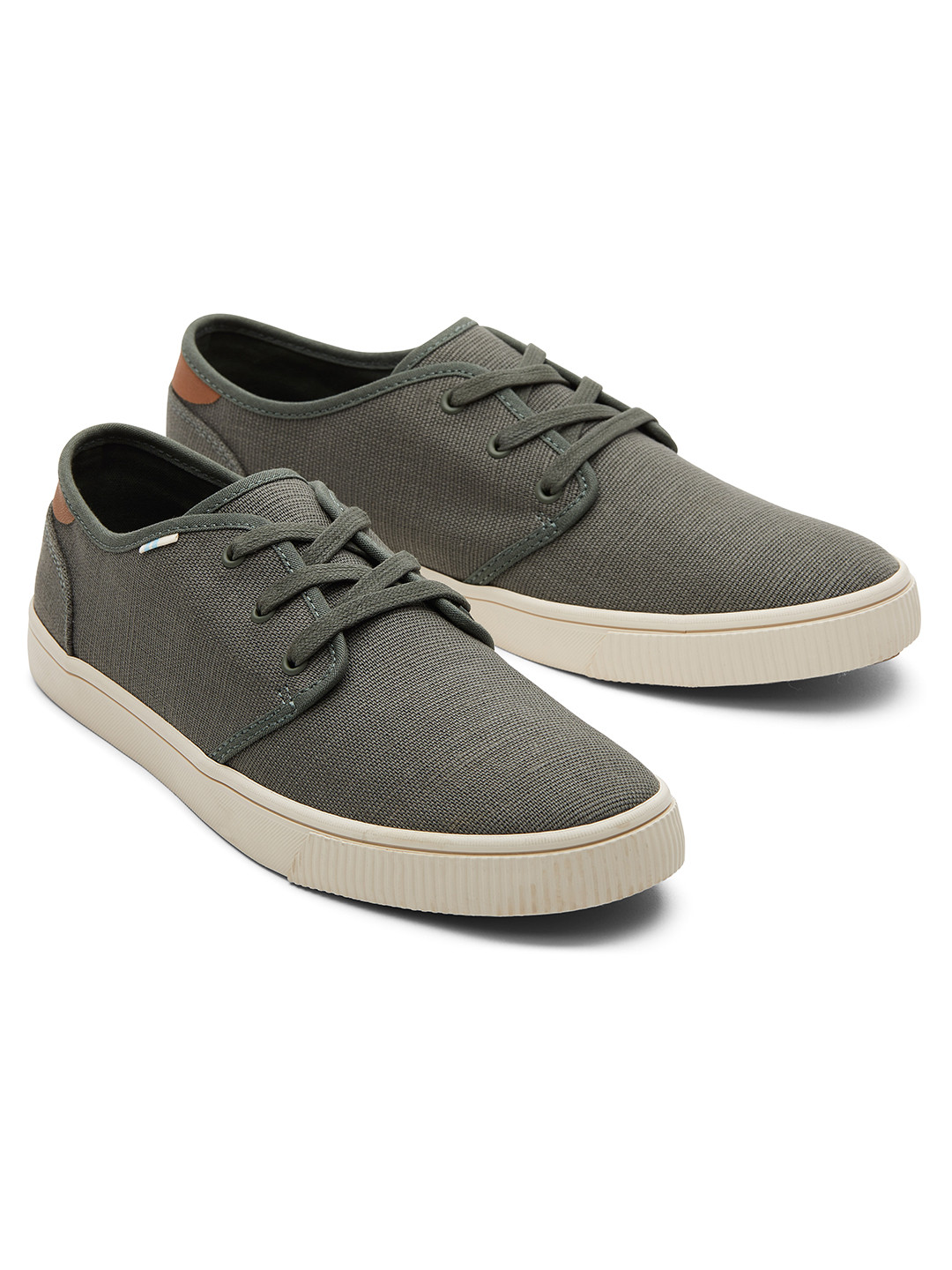 

TOMS Men Carlo Heritage Canvas Sneakers, Green