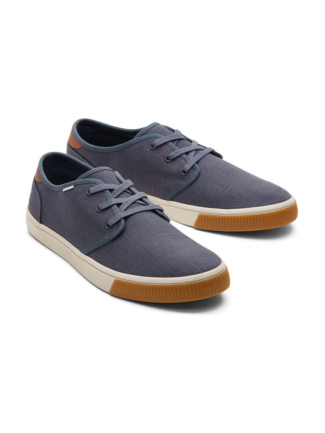 

TOMS Men Carlo Heritage Canvas Sneakers, Blue