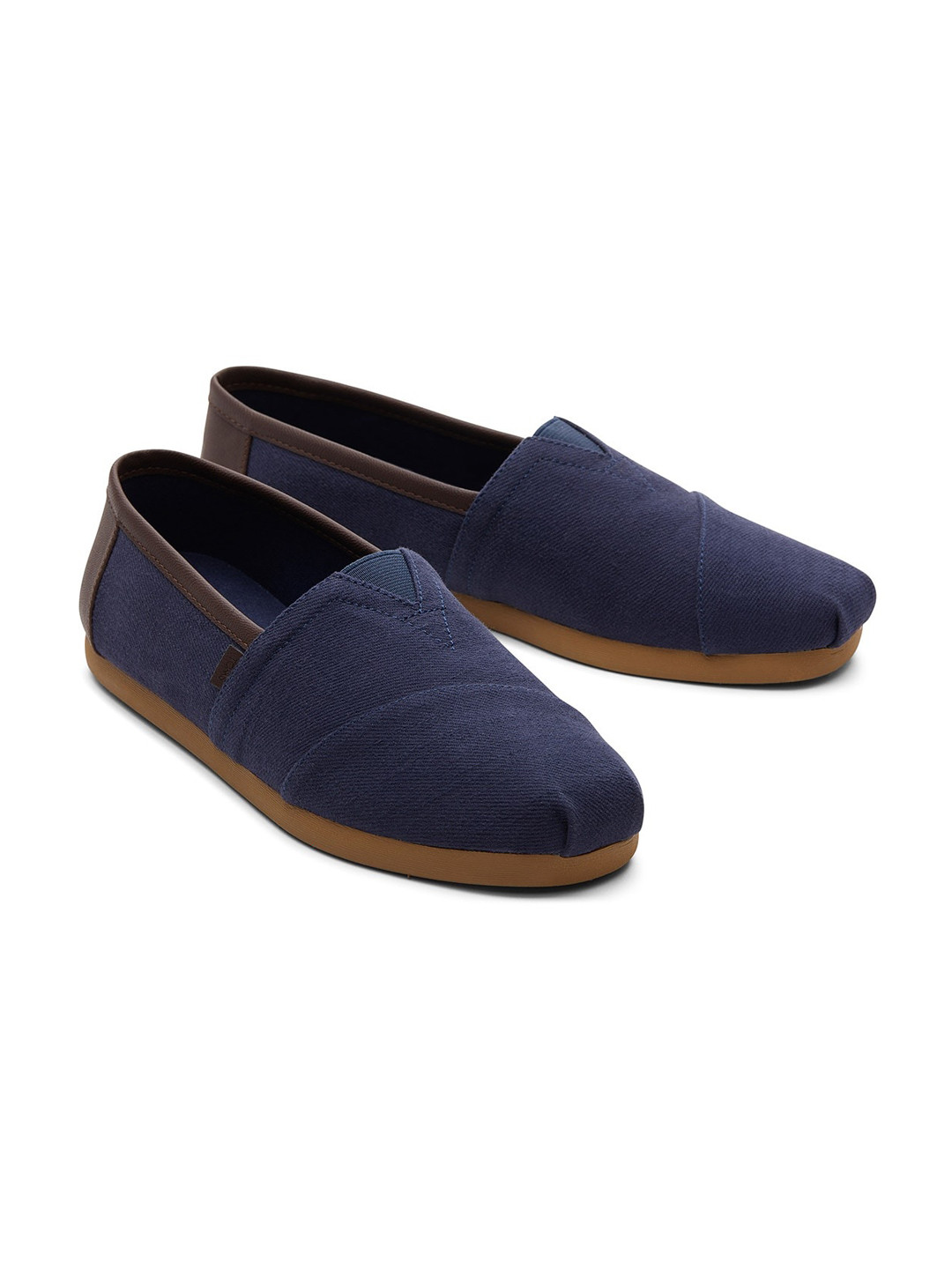 

TOMS Men Blue Alpargata Slip-On Sneakers