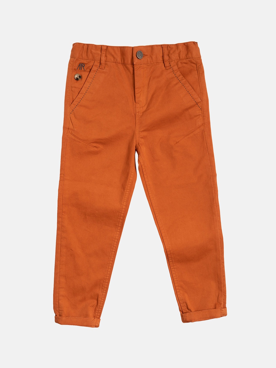 

Angel & Rocket Boys Rust Smart Chinos Trousers