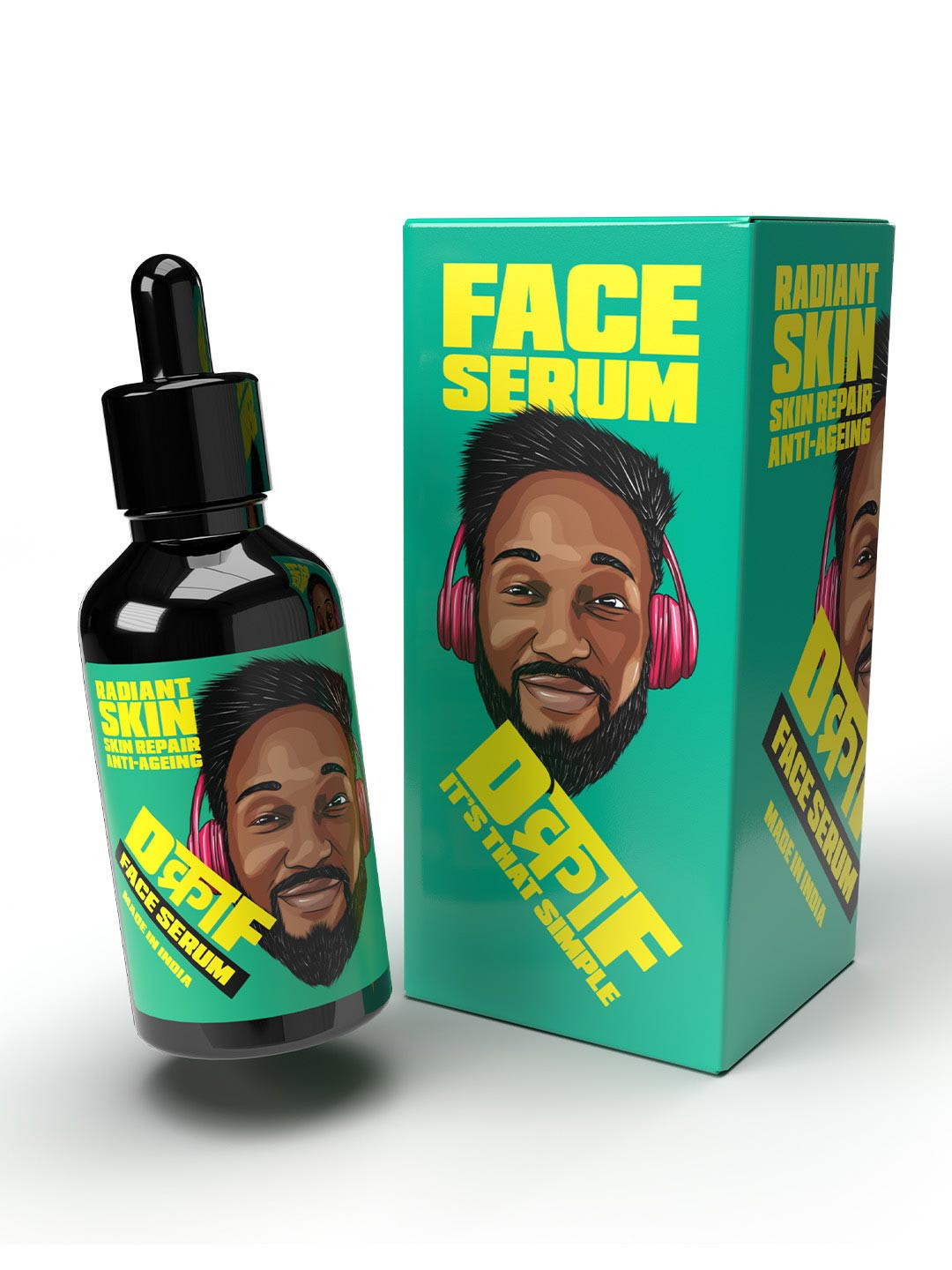 

DCRAF Men It's That Simple Face Serum - 30 ml, Green