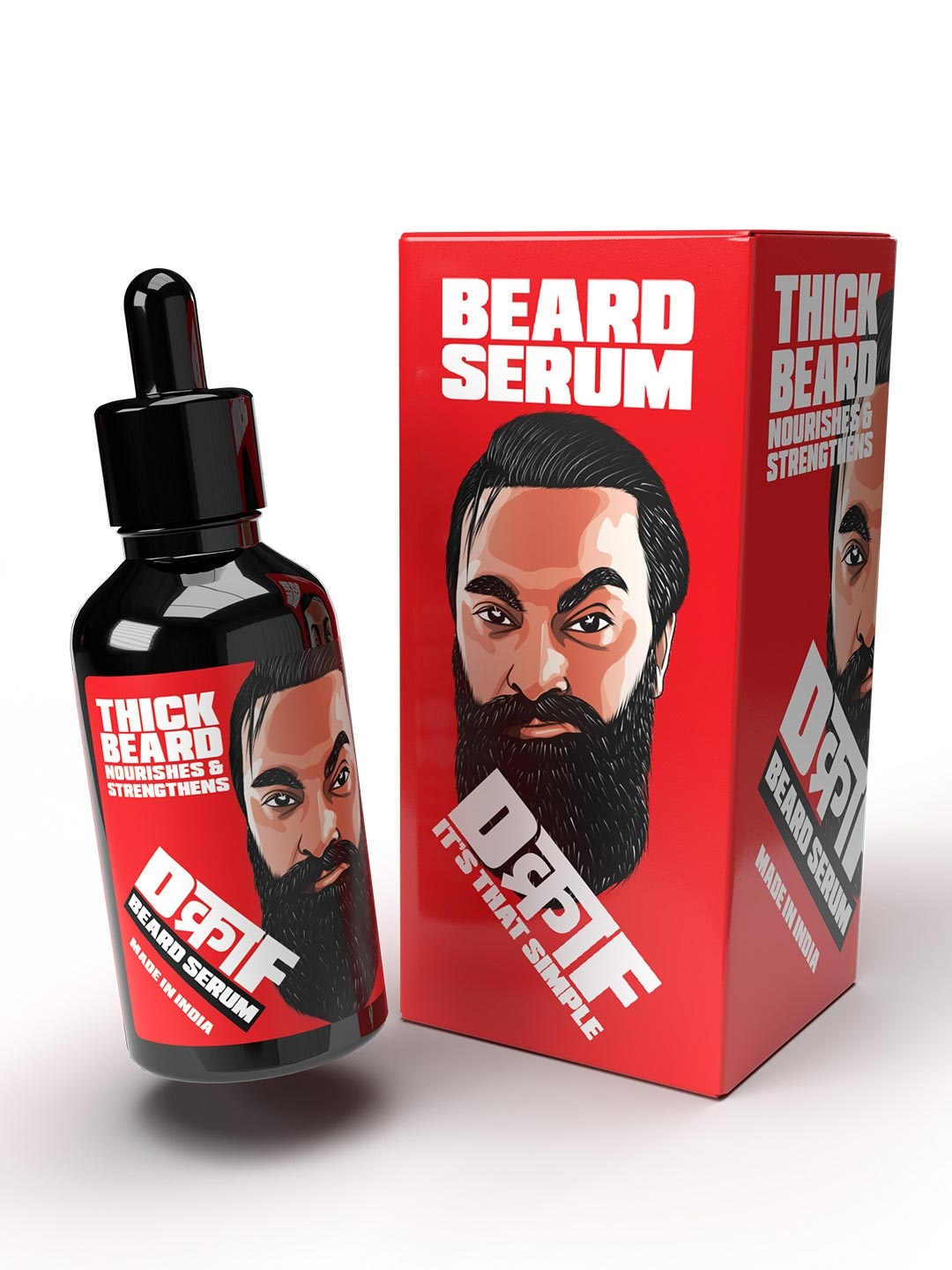 

DCRAF Men It's That Simple Beard Serum - 30 ml, Red