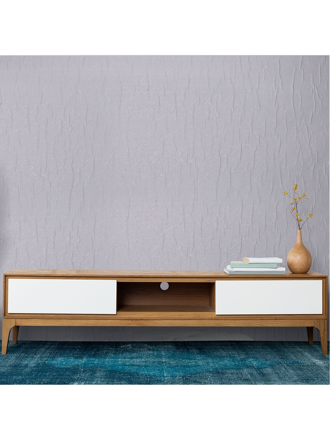 

Ispace Grey Printed Self Adhesive & Waterproof Wallpaper