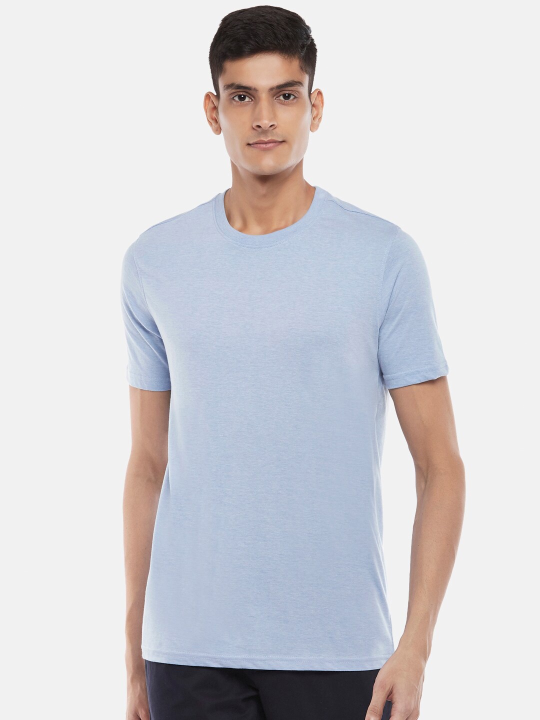 

BYFORD by Pantaloons Men Blue Outdoor T-shirt