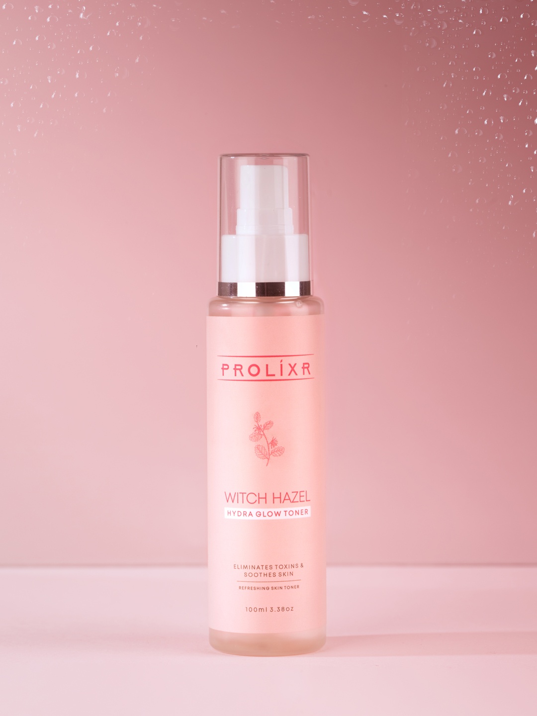 

PROLIXR Witch Hazel Hydra Glow Toner for Pore Tightening & Firming - 100 ml, Pink