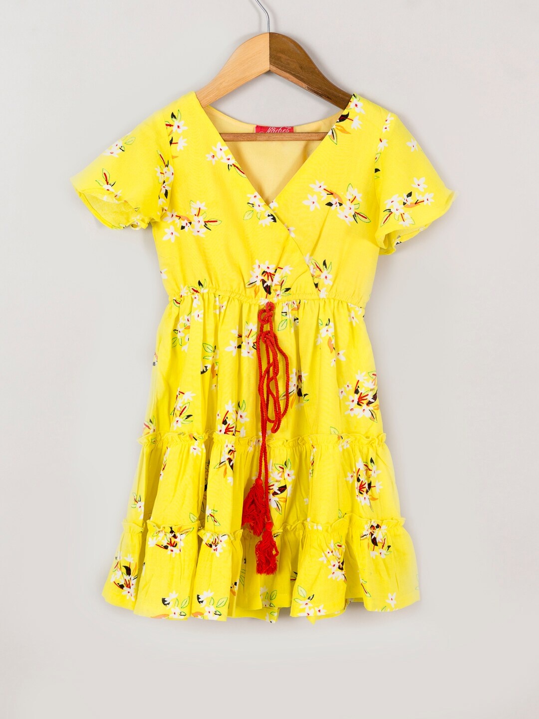 

pspeaches Yellow Floral Dress