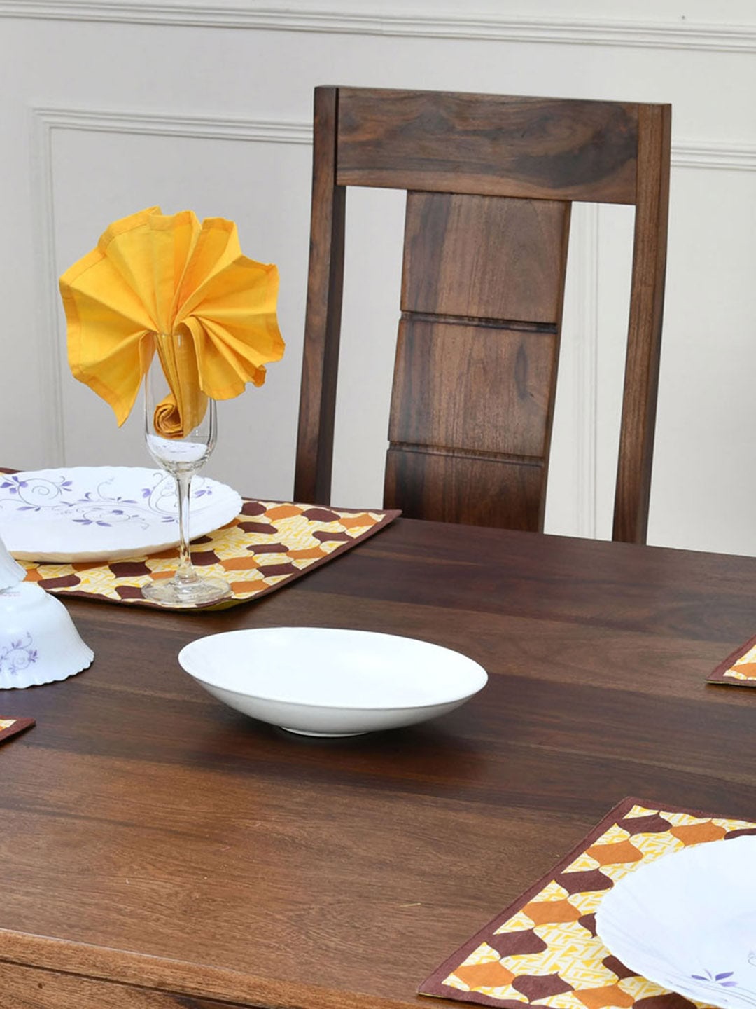 

Athome by Nilkamal White Solid Ceramic Serving Bowl
