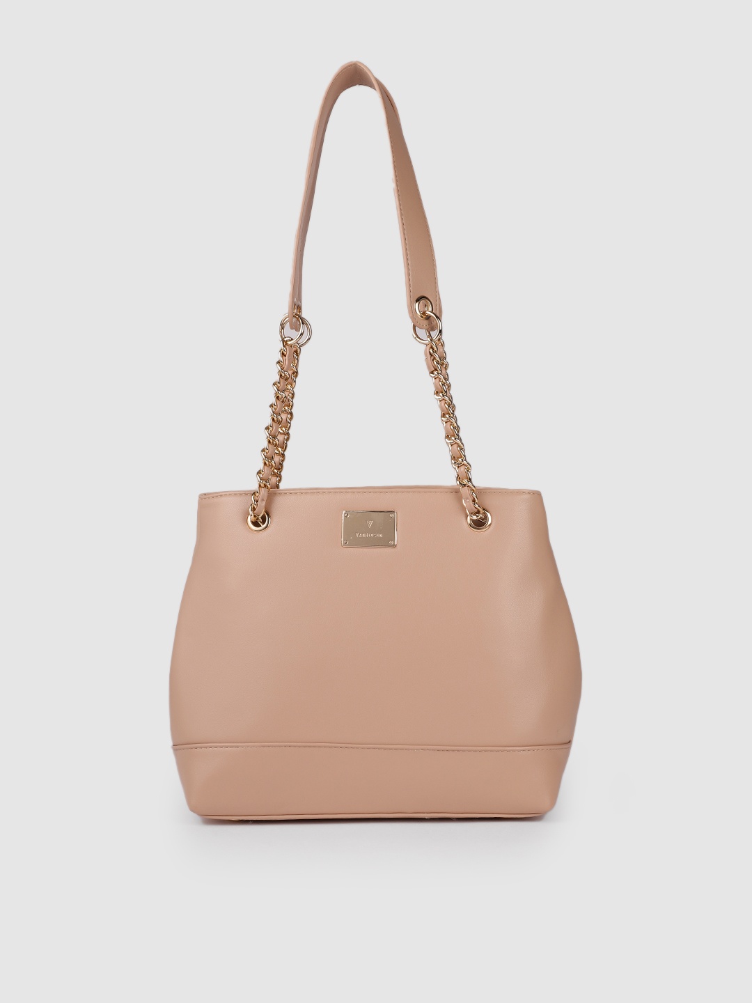 

Van Heusen Women Rust Solid Structured Shoulder Bag