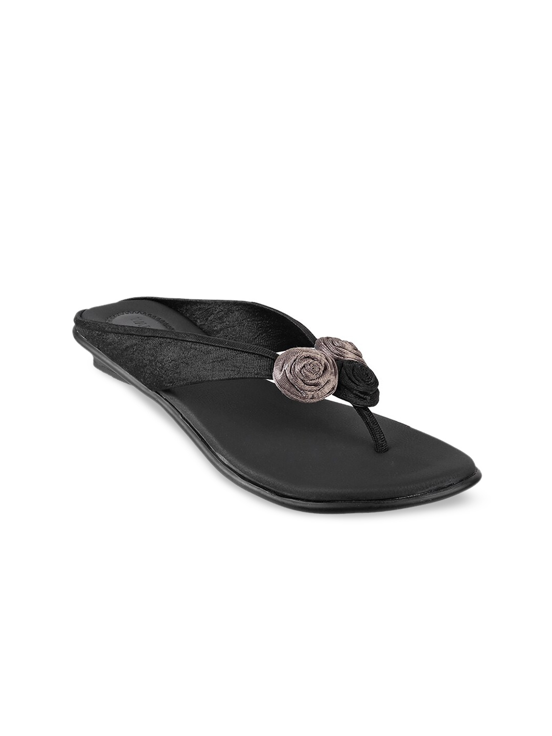 

WALKWAY by Metro Women Black Open Toe Flats